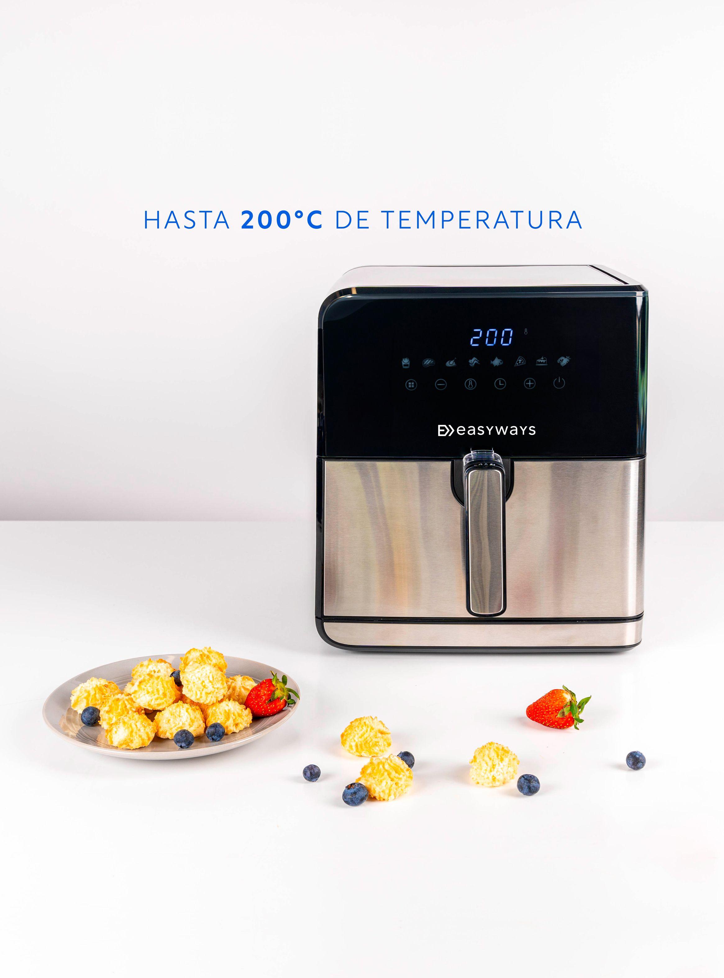 Freidora De Aire Air Fryer Xl 6,2l Easyways-7