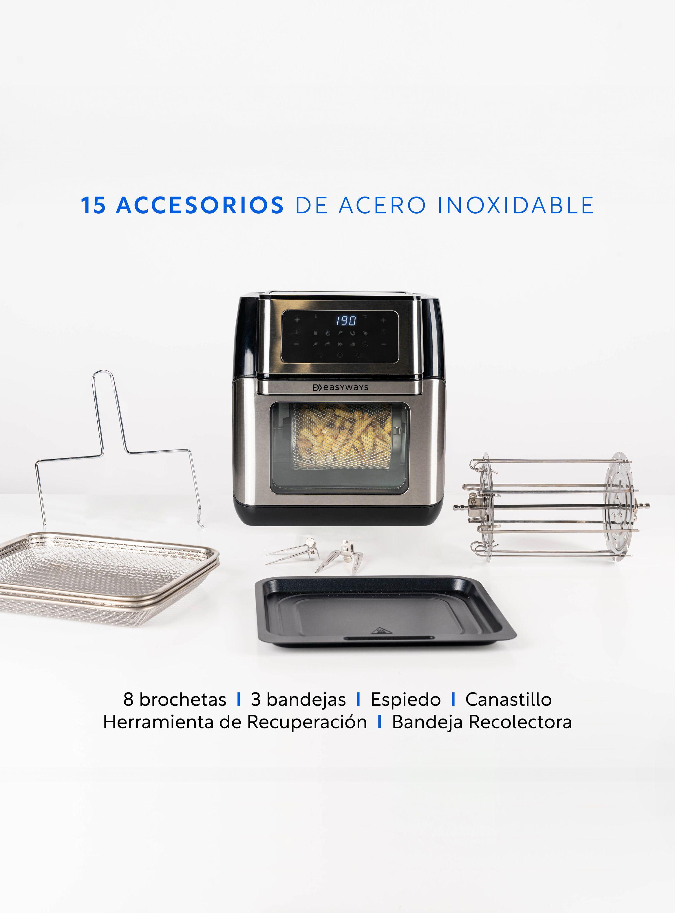 Freidora de Aire Air Fryer Full 10 L EasyWays-8