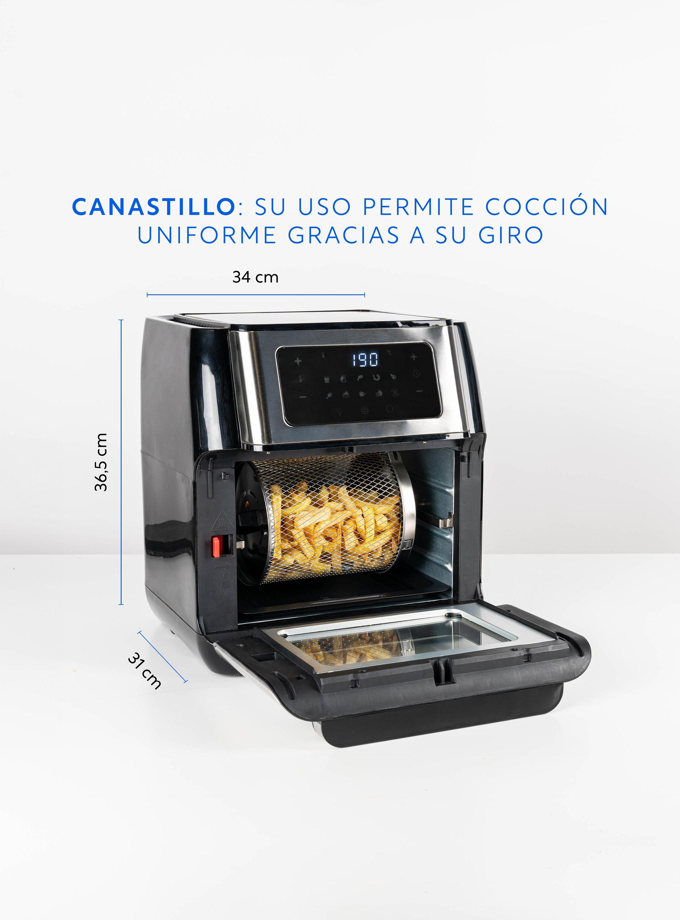 Horno Freidora De Aire Air Fryer Full 10 L Easyways-5