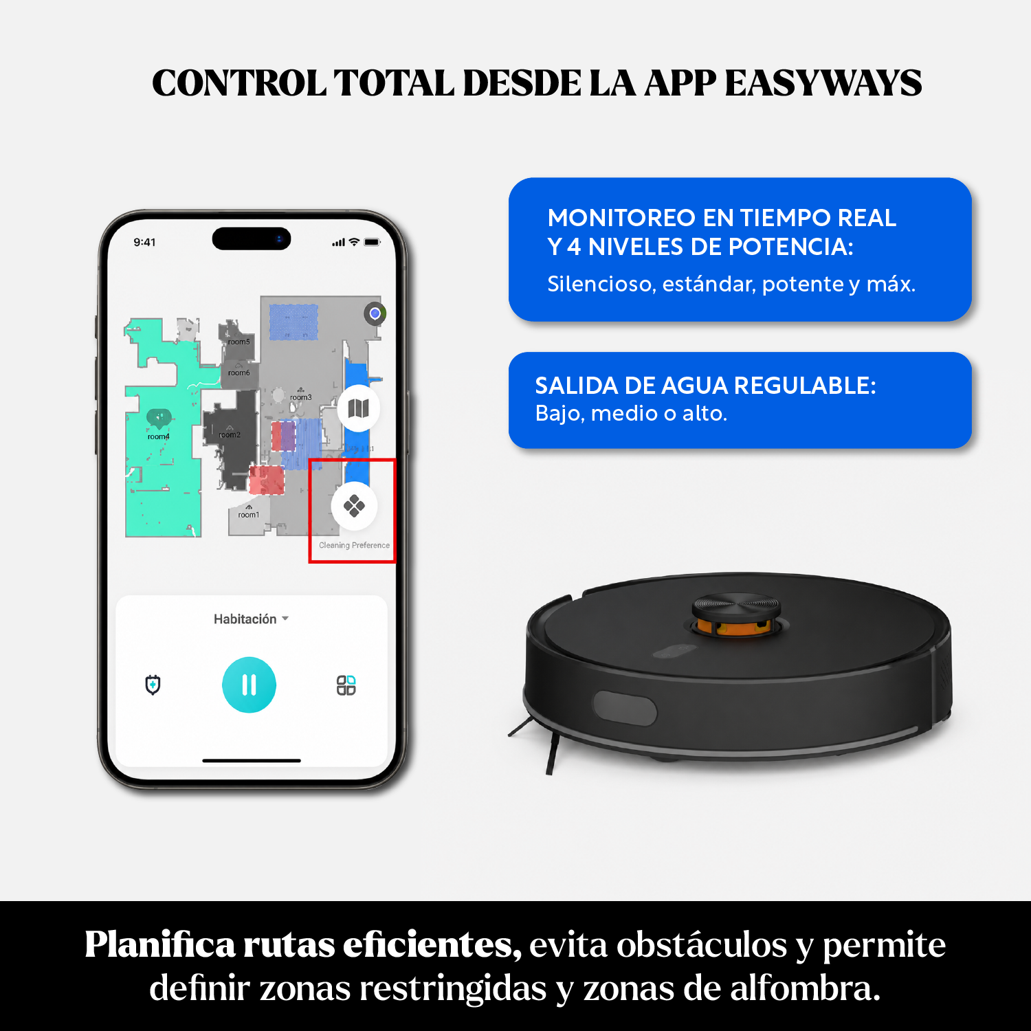 Aspiradora Robot SmartClean 360 Prime-3