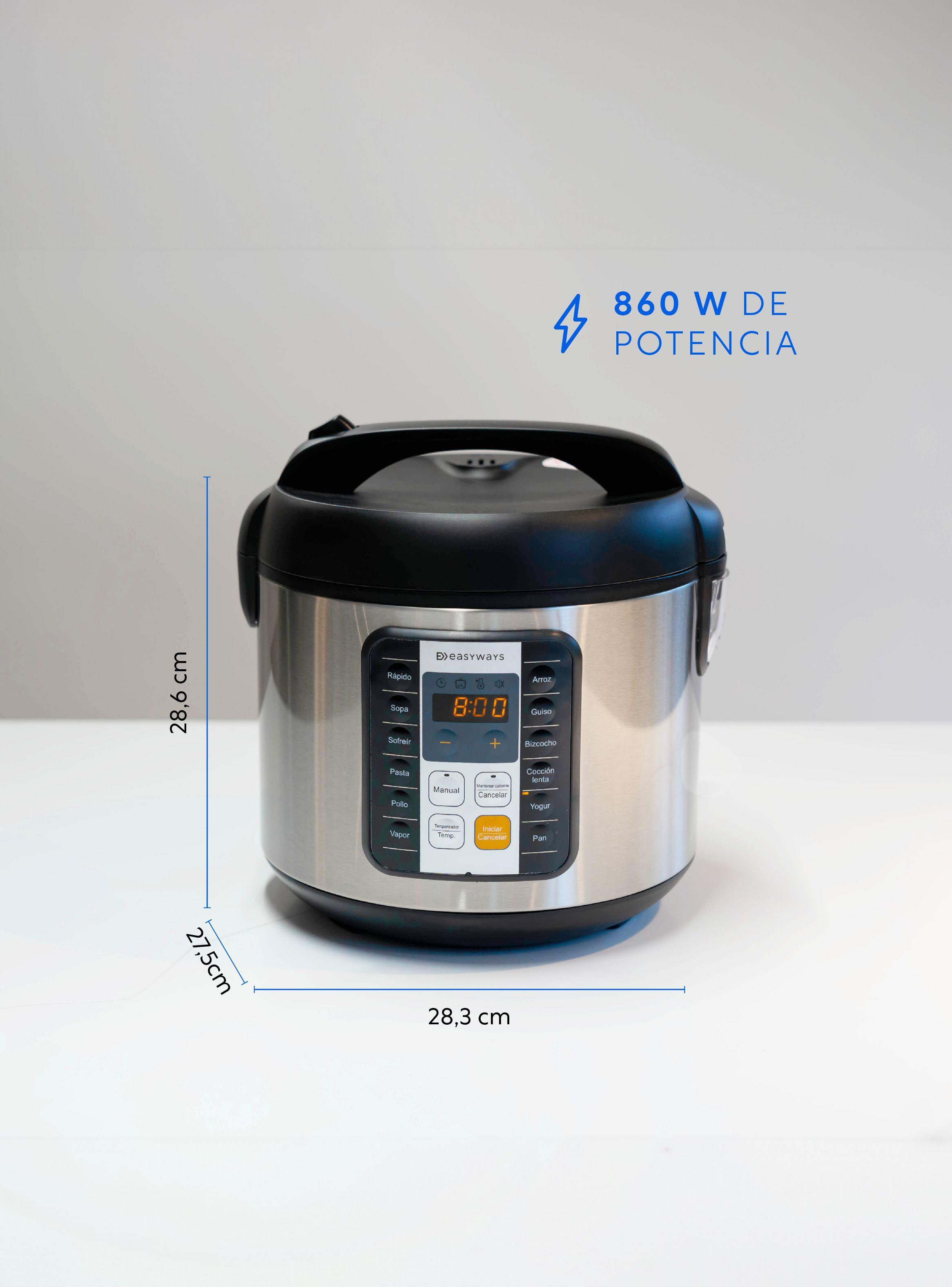 Olla de Cocción MultiCooker Pro 5,5 L EasyWays-4