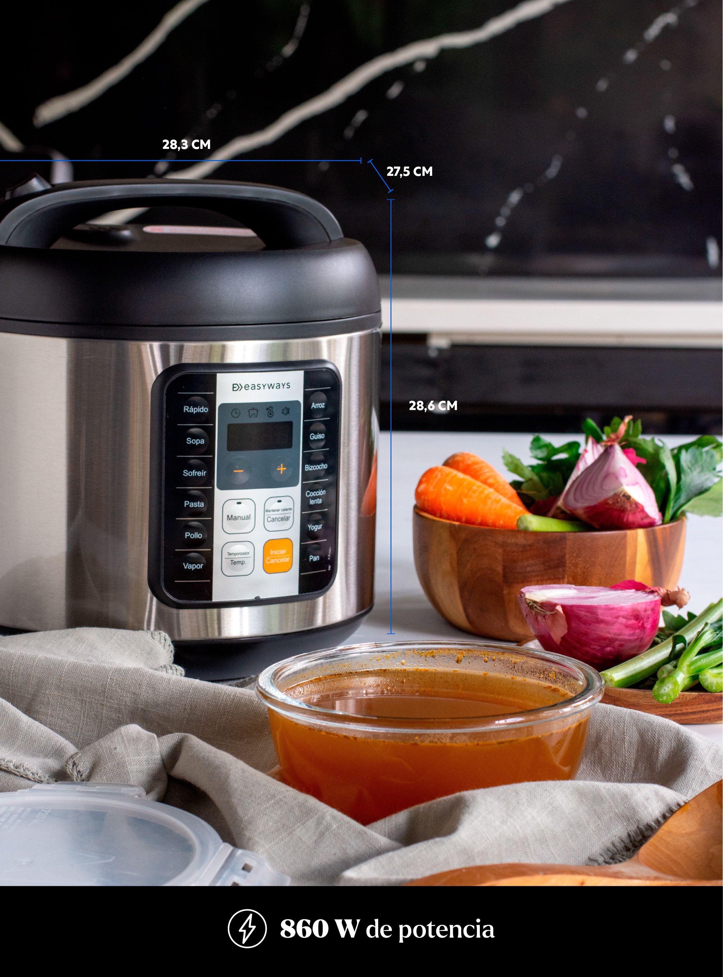 Olla de Cocción MultiCooker Pro 5,5 L EasyWays-6