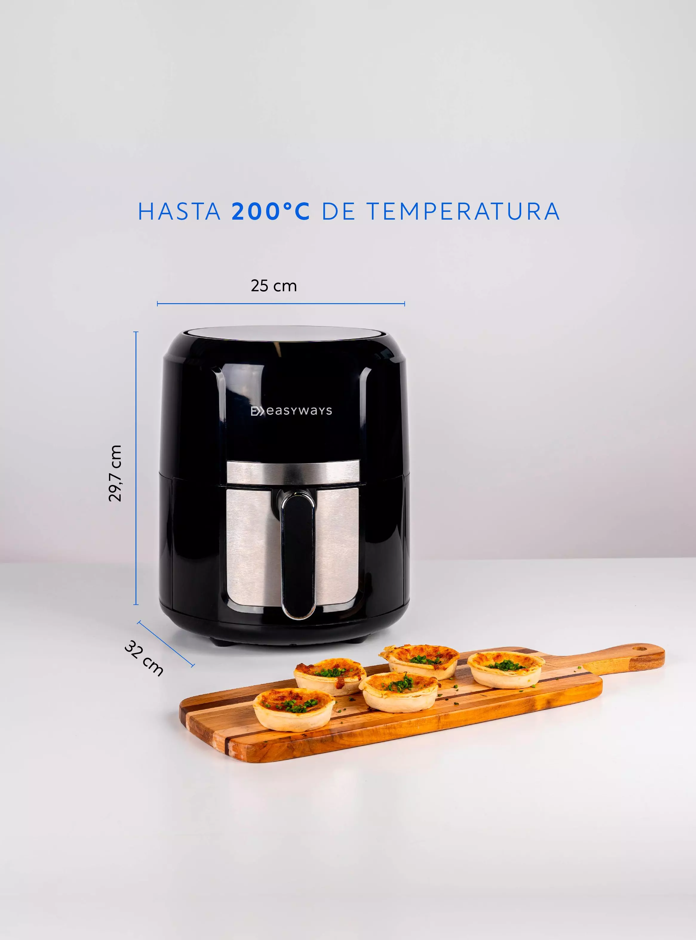 Freidora de Aire Air Fryer MultiTouch 3.7 L EasyWays-5