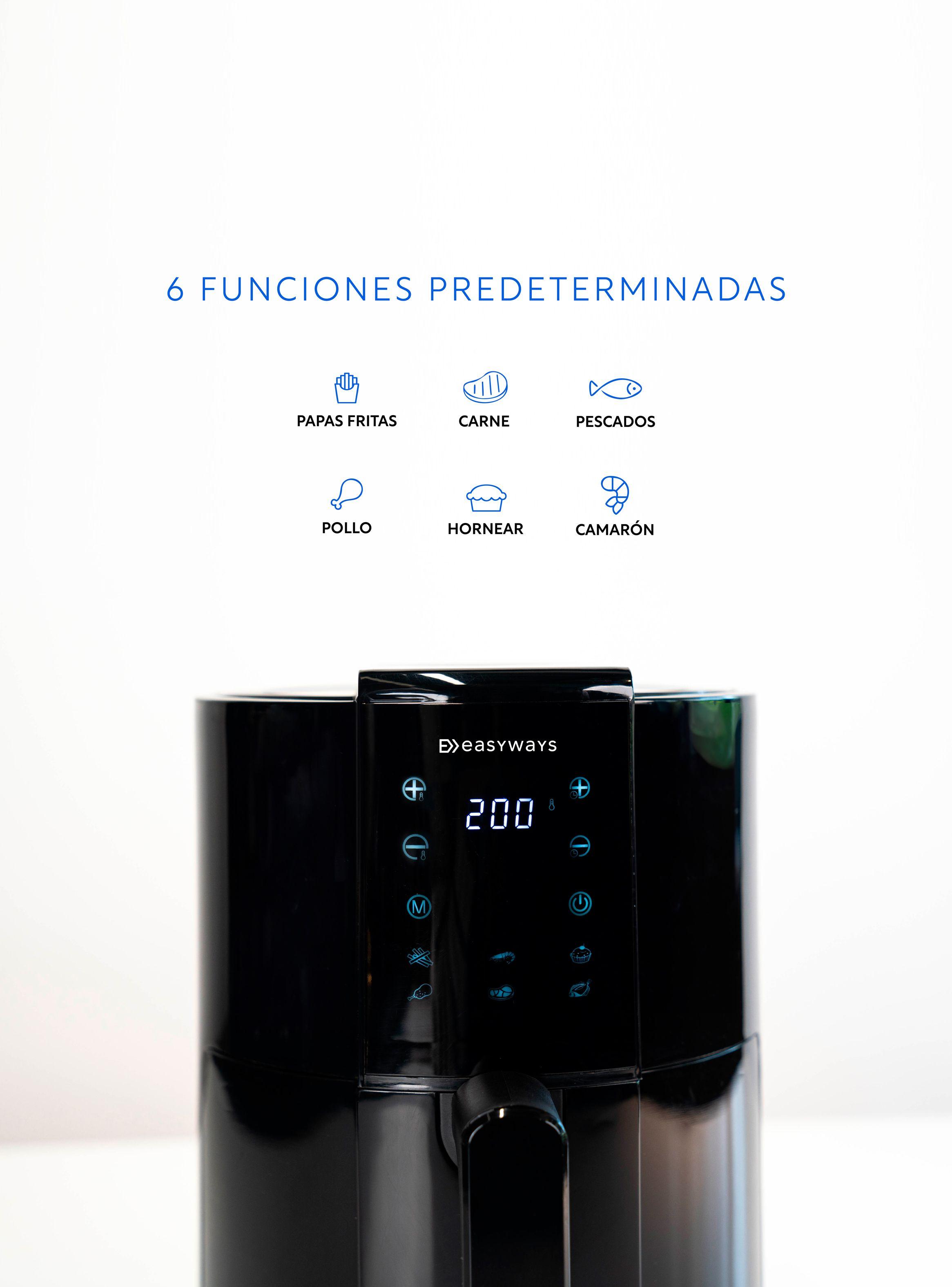 Freidora de Aire Air Fryer Fast 1,8 L EasyWays-3