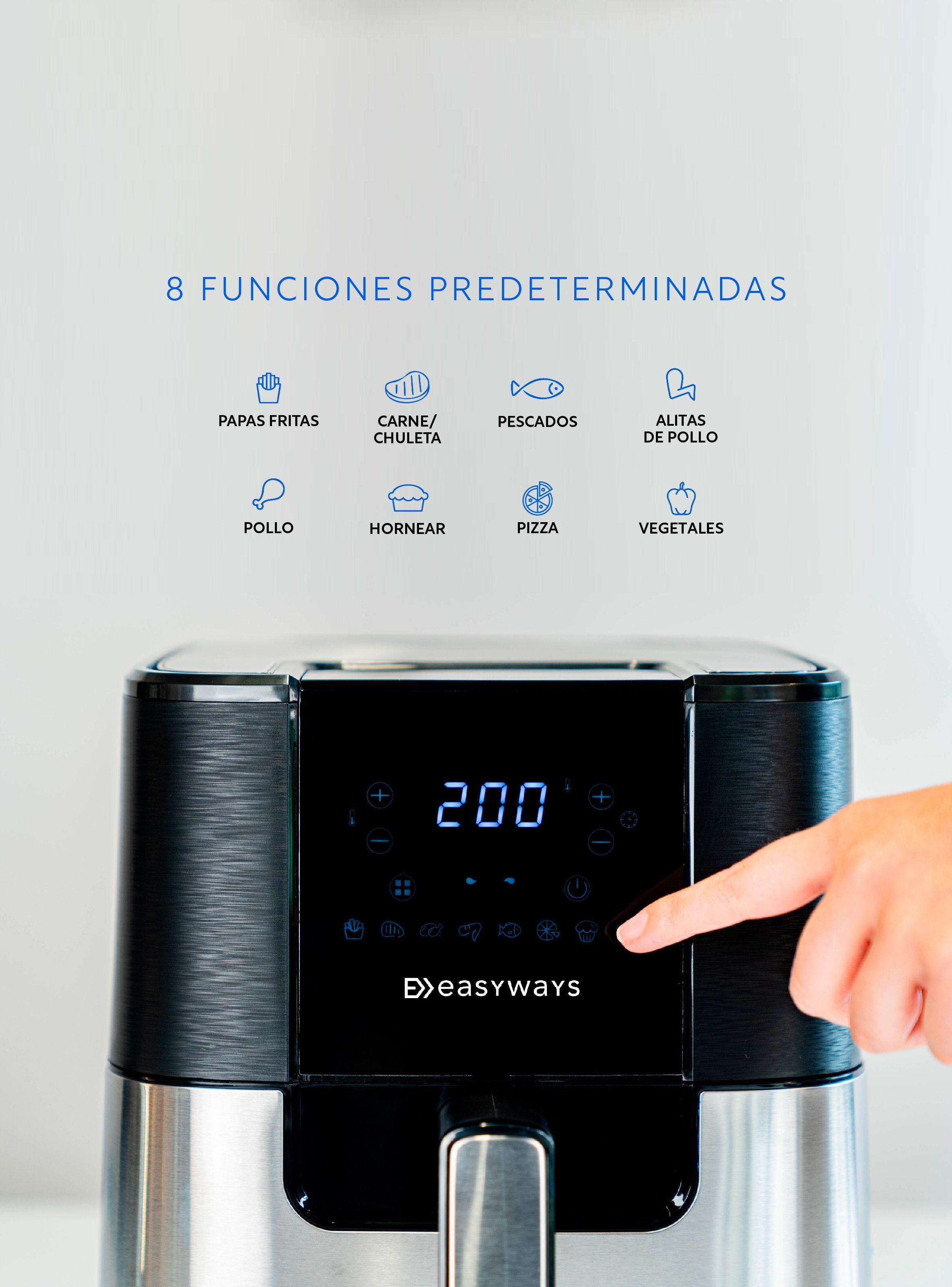 Freidora de aire Air Fryer Chic 5,5 L EasyWays-2