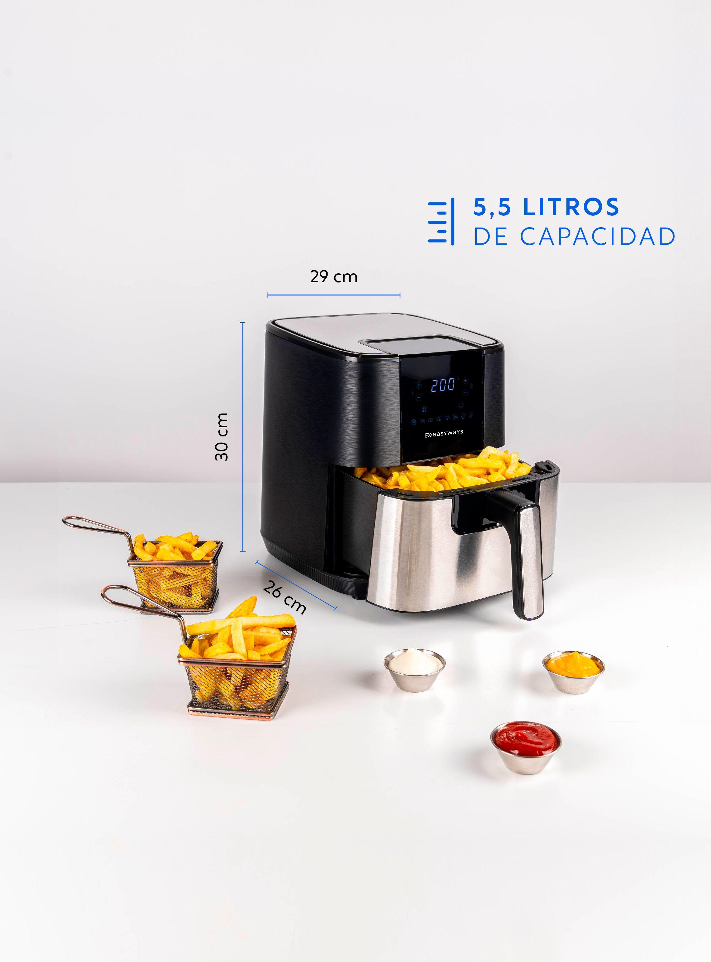 Freidora de aire Air Fryer Chic 5,5 L EasyWays-3