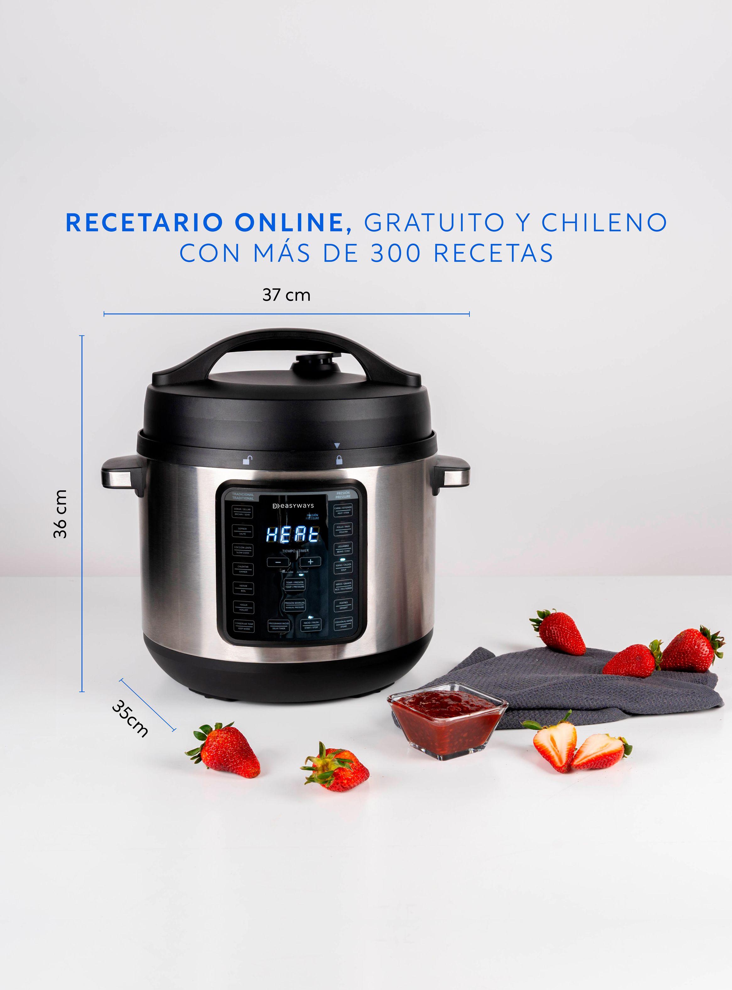 Olla de Cocción Fast Pot 7.6 L Ceramic+ EasyWays-5