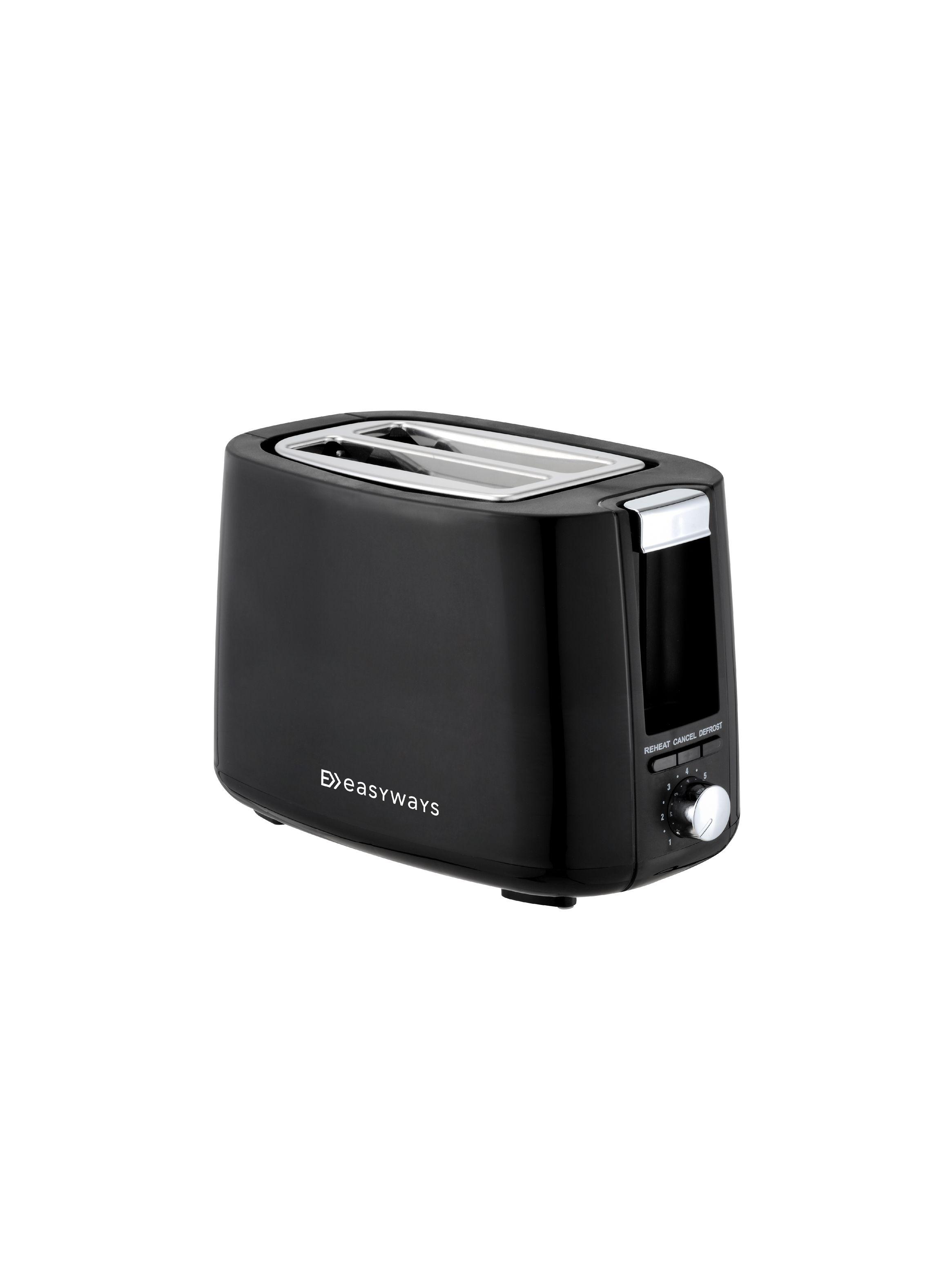 Tostador Toast Master 2 rebanadas Negro EasyWays-0