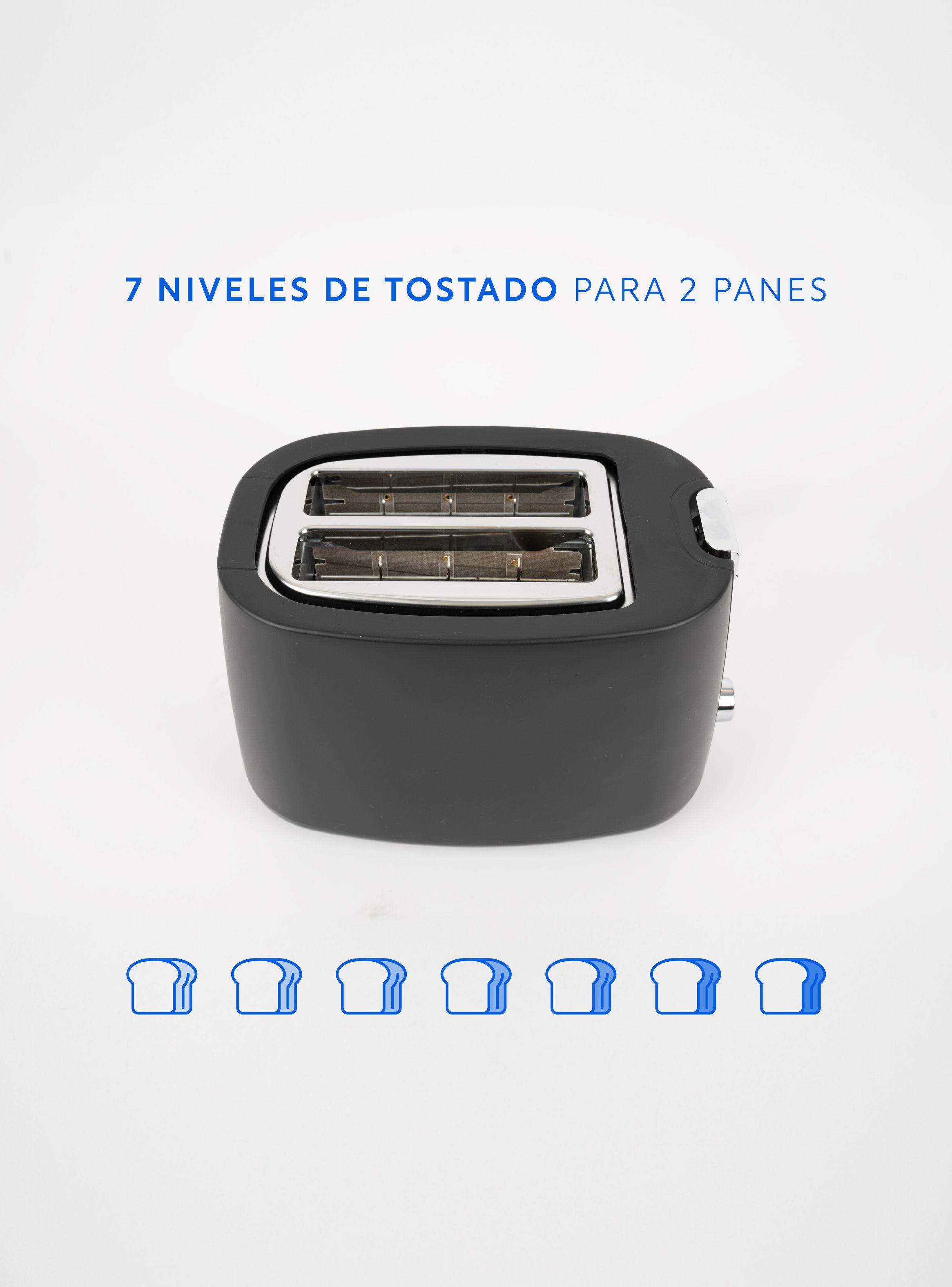 Tostador Toast Master 2 rebanadas Negro EasyWays-2