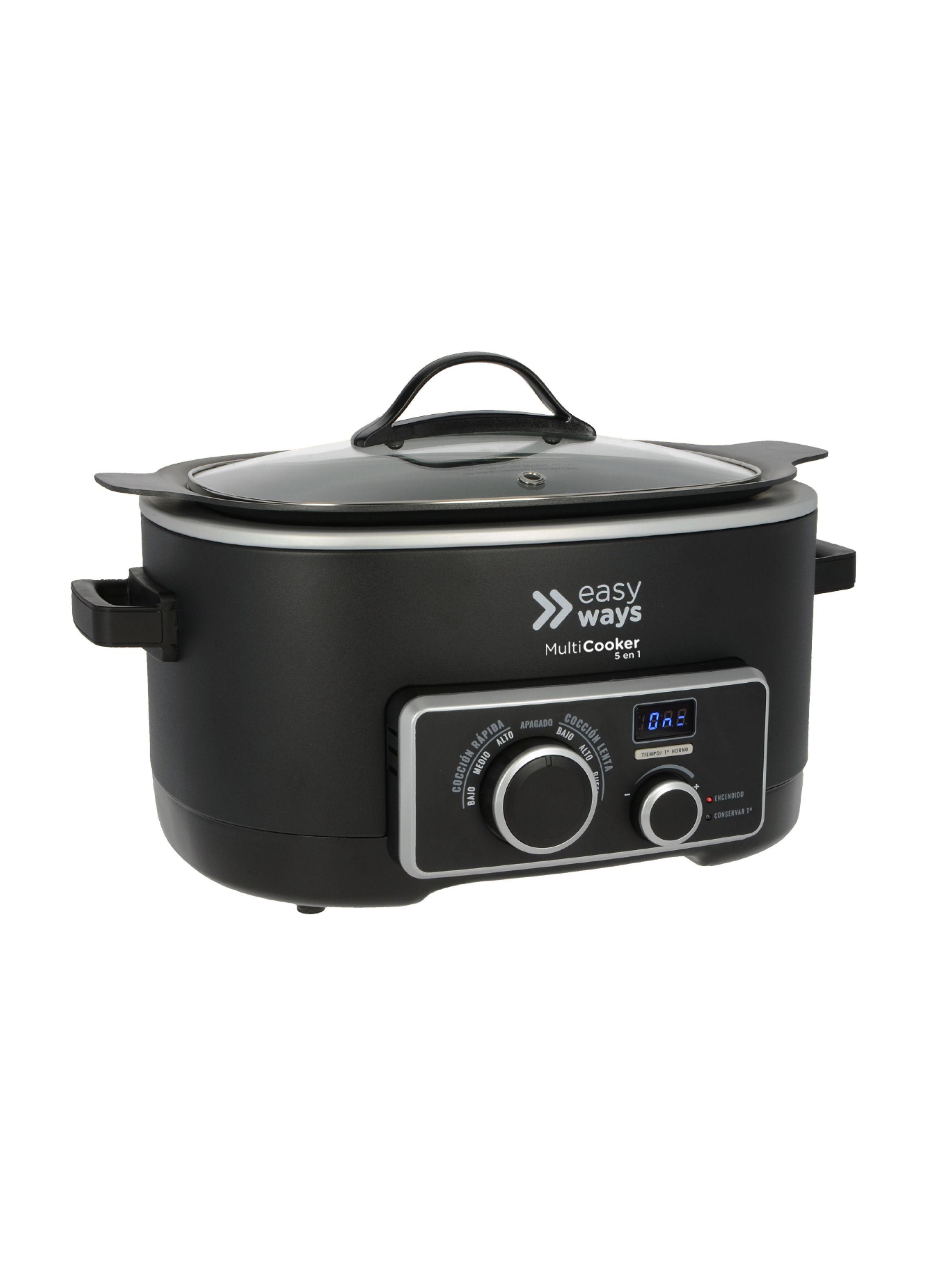 Olla de Cocción MultiCooker 5 en 1, 5.5 L EasyWays-0