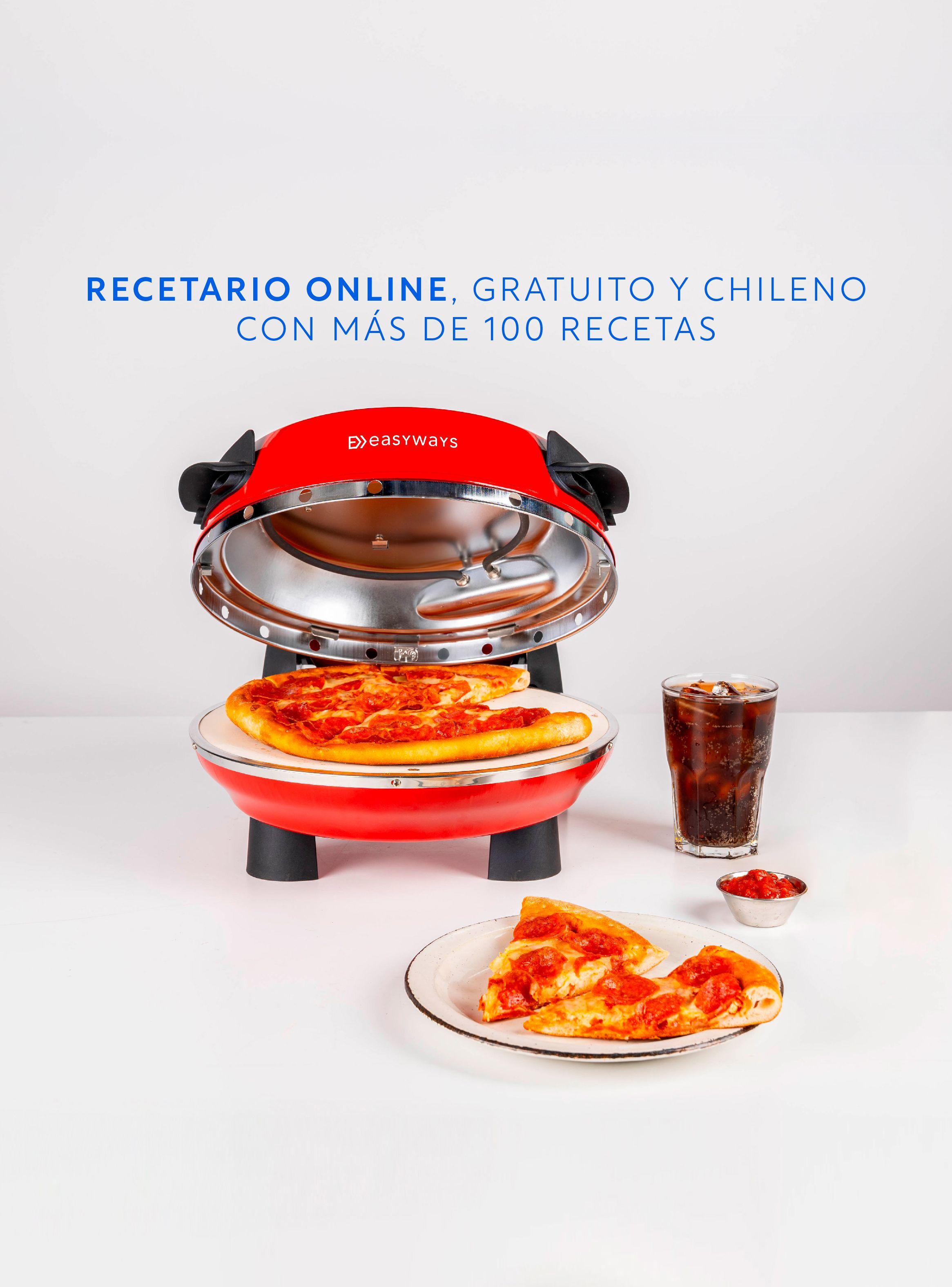 Horno Eléctrico Pizza Oven Easyways-8