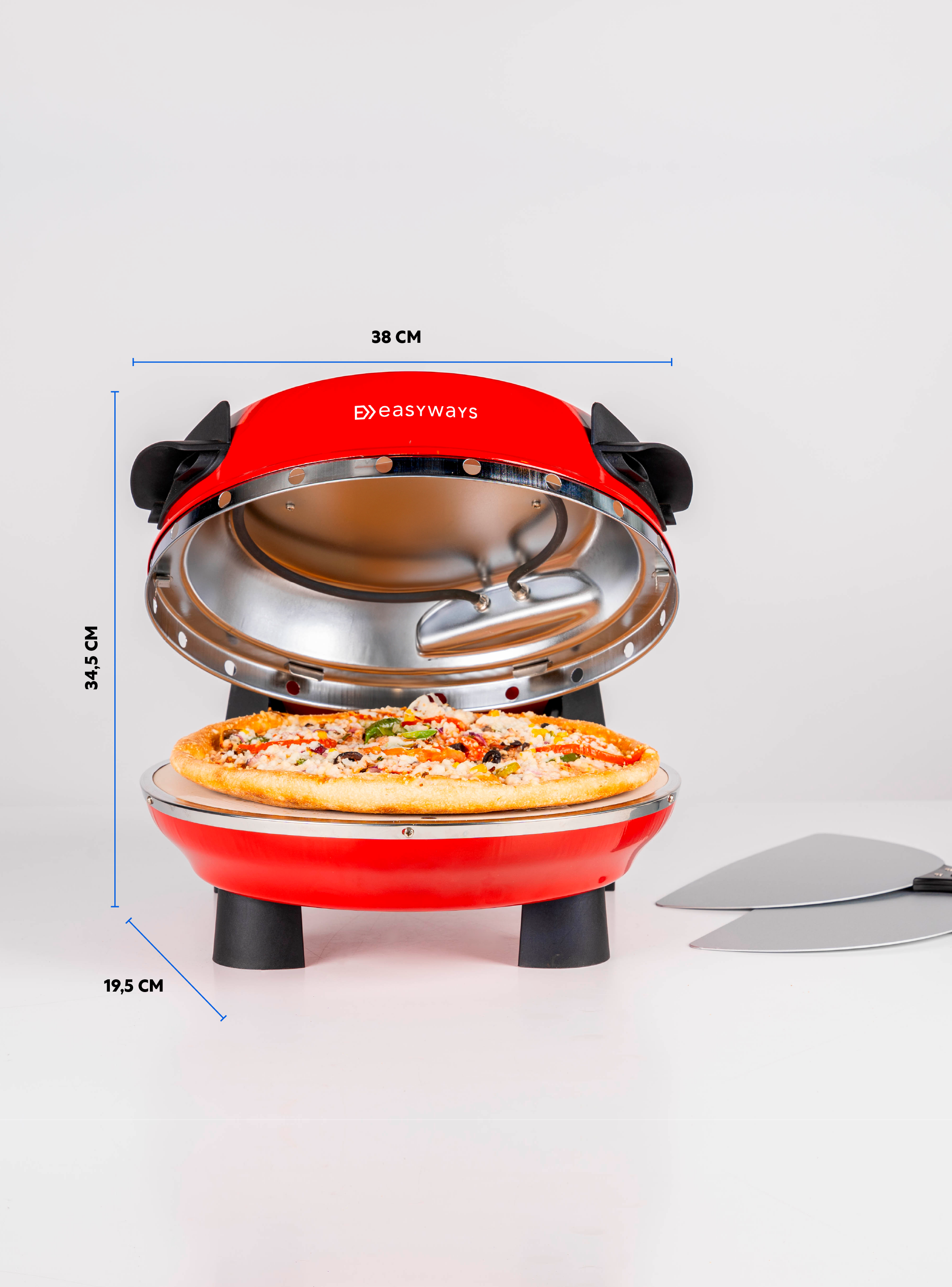 Horno Eléctrico Pizza Oven Easyways-6
