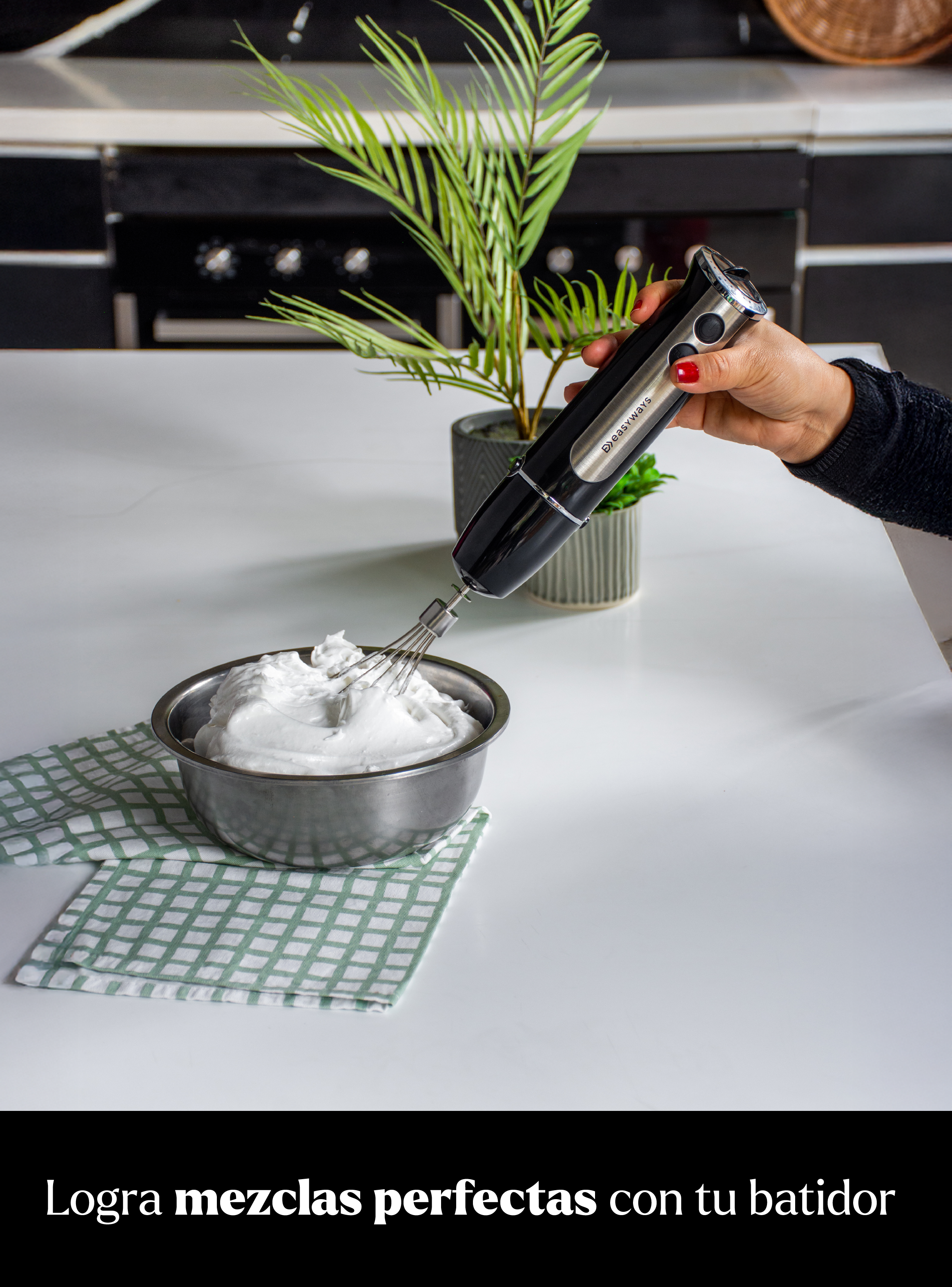 Batidora de Inmersión Minipimer Black EasyWays-4