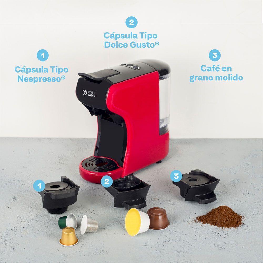 Cafetera Milano Coffee + Espumador Leche EasyWays-2