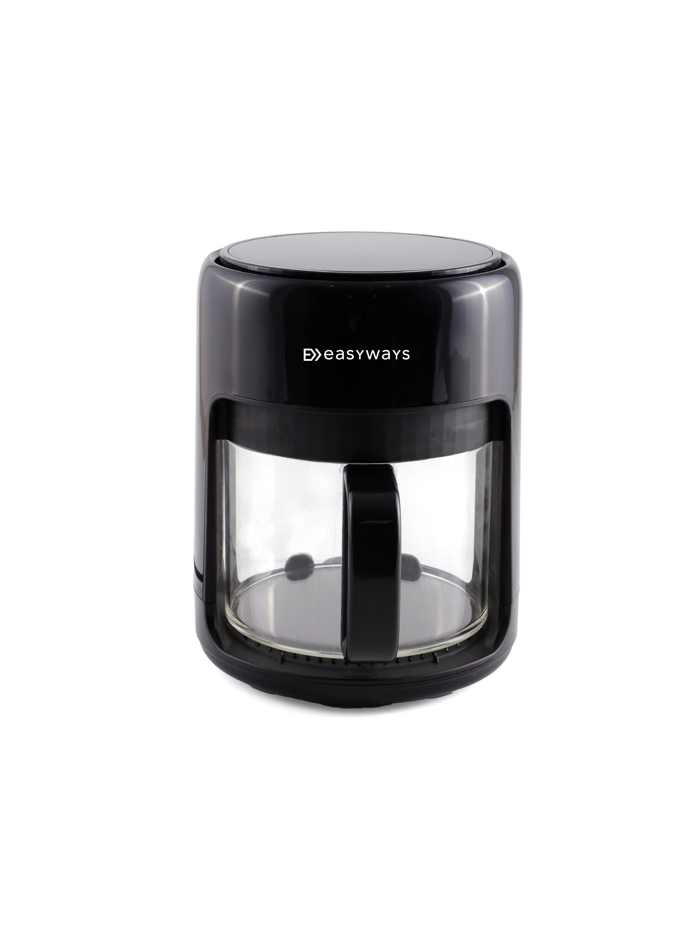 Freidora de Aire Air Fryer Crystal 4L vidrio EasyWays-0