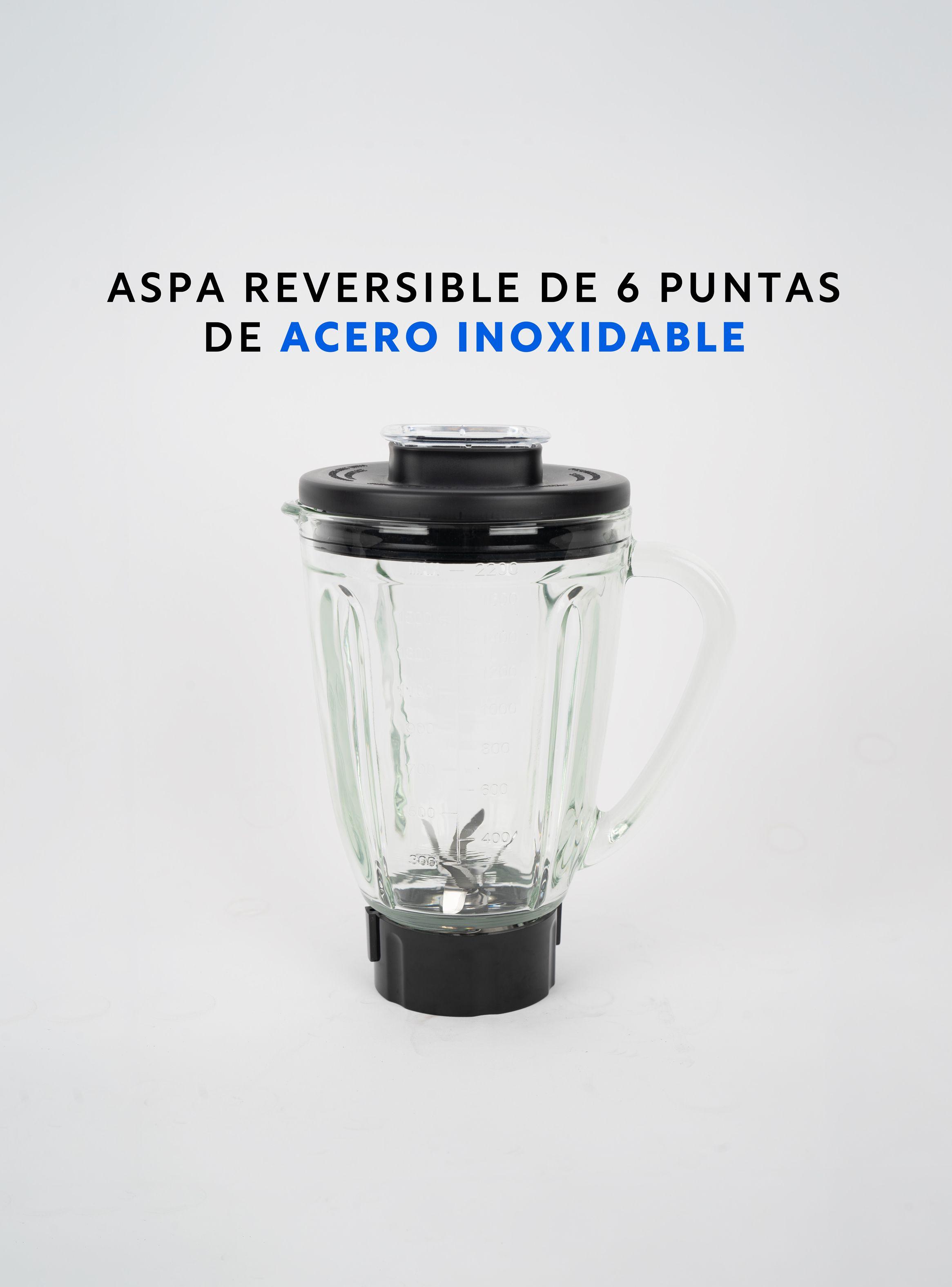 Licuadora Ultra Roja Gran capacidad 1,75L + vaso to go-6