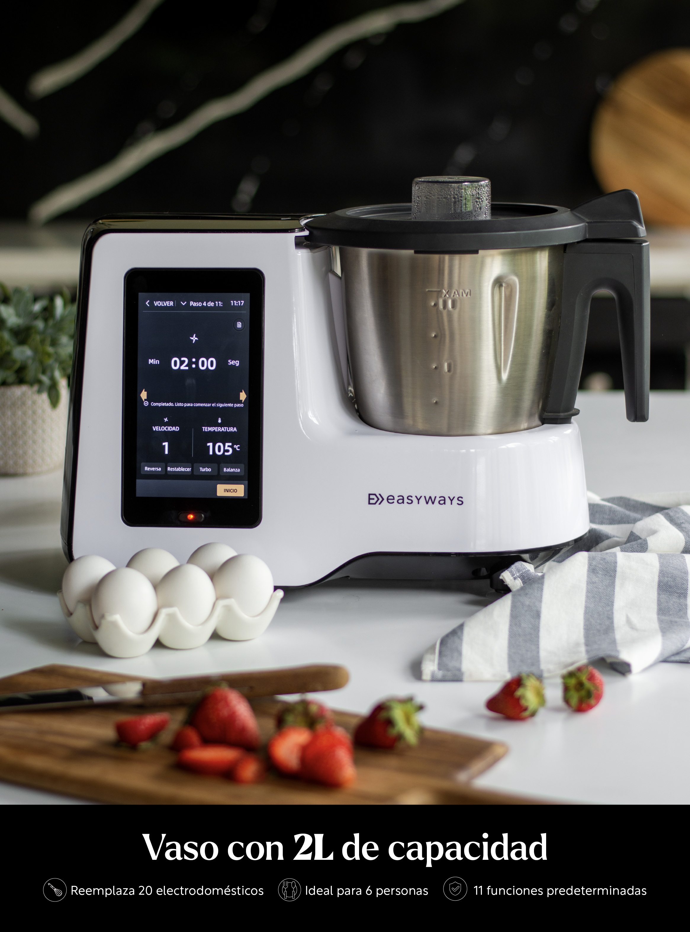 Robot De Cocina Kitchen Connect Easyways-2