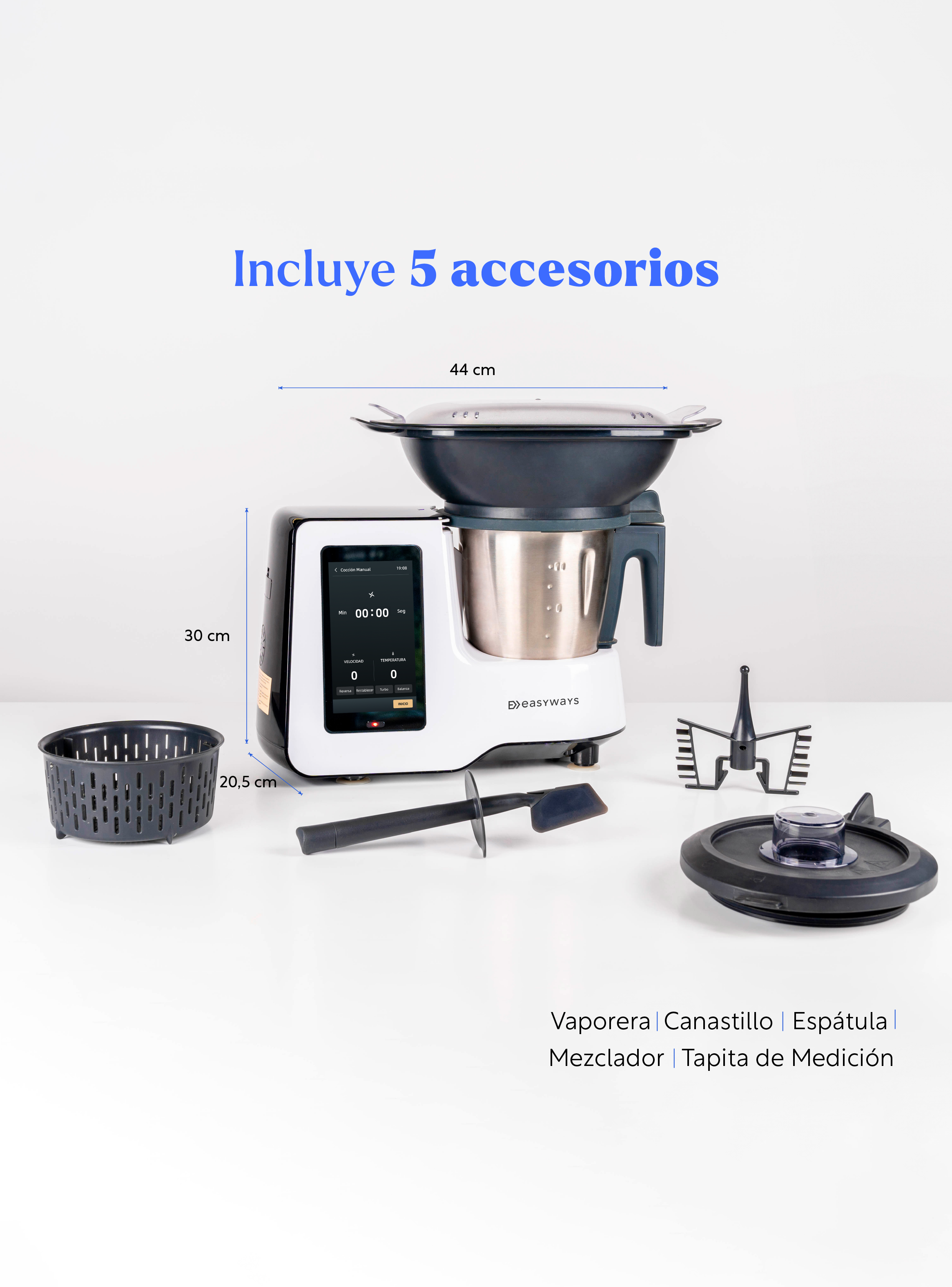 Robot De Cocina Kitchen Connect Easyways-3