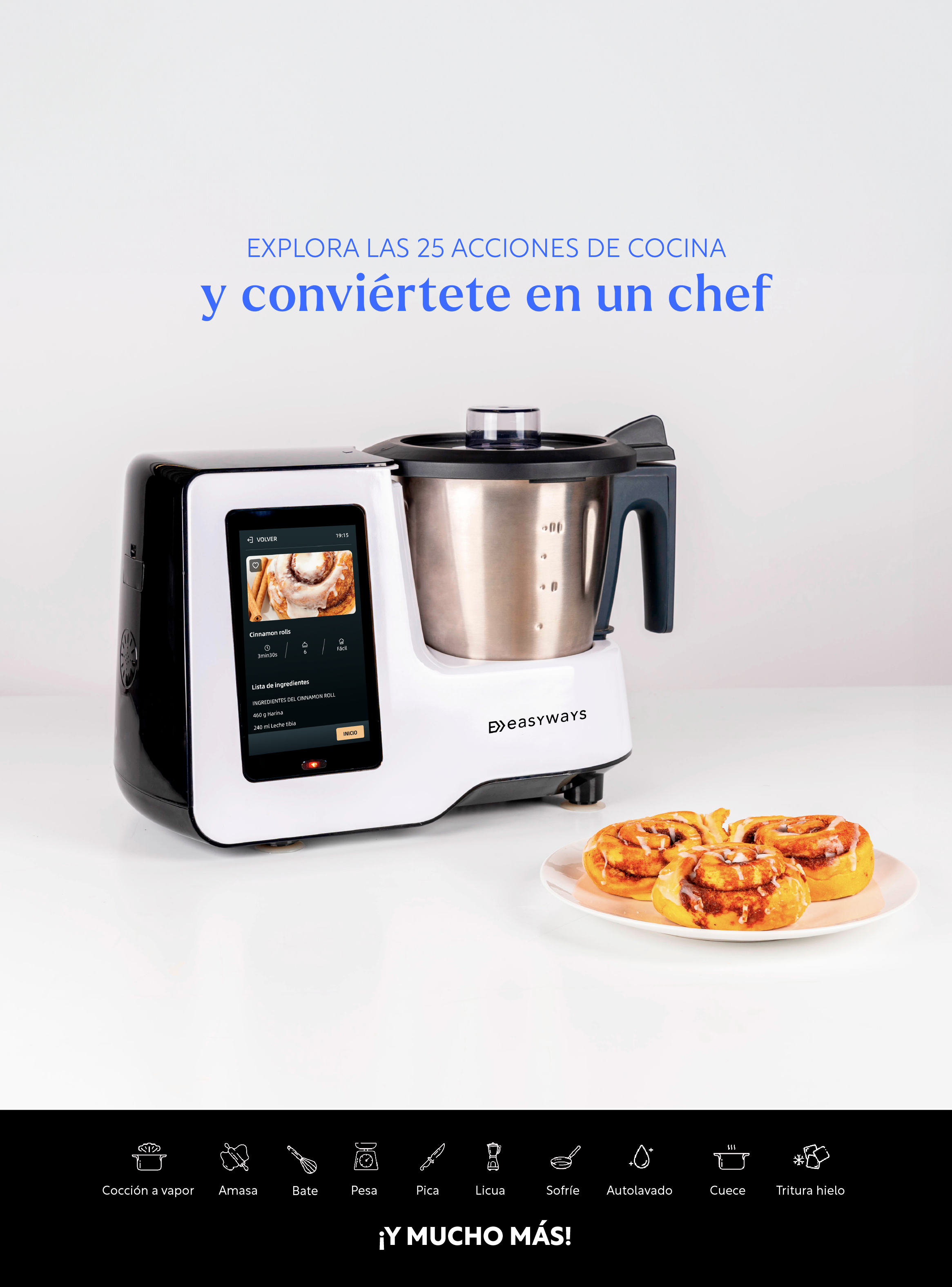 Robot De Cocina Kitchen Connect Easyways-6