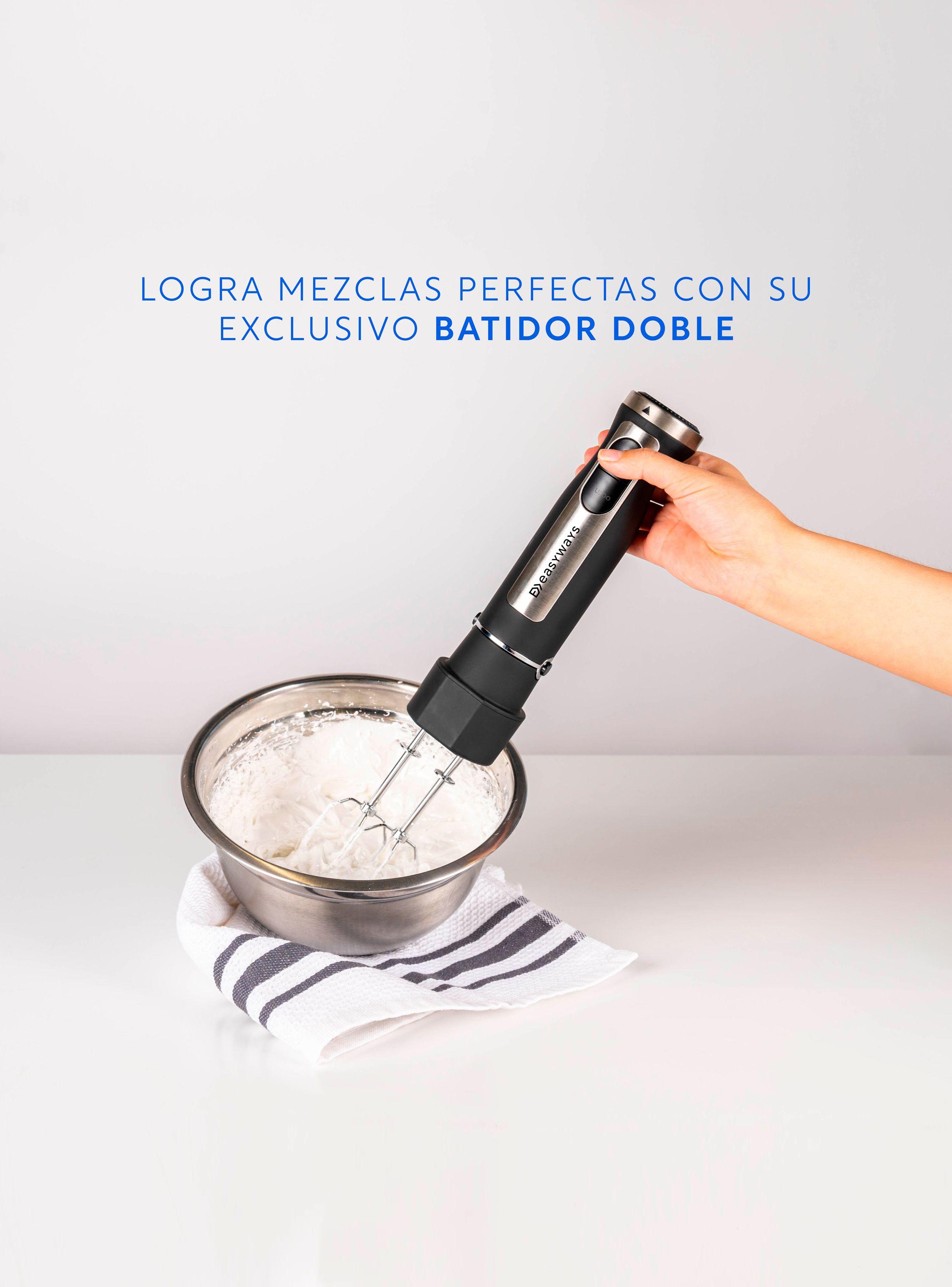 Batidora De Inmersión Minipimer Full 6 Accesorios Easyways-5