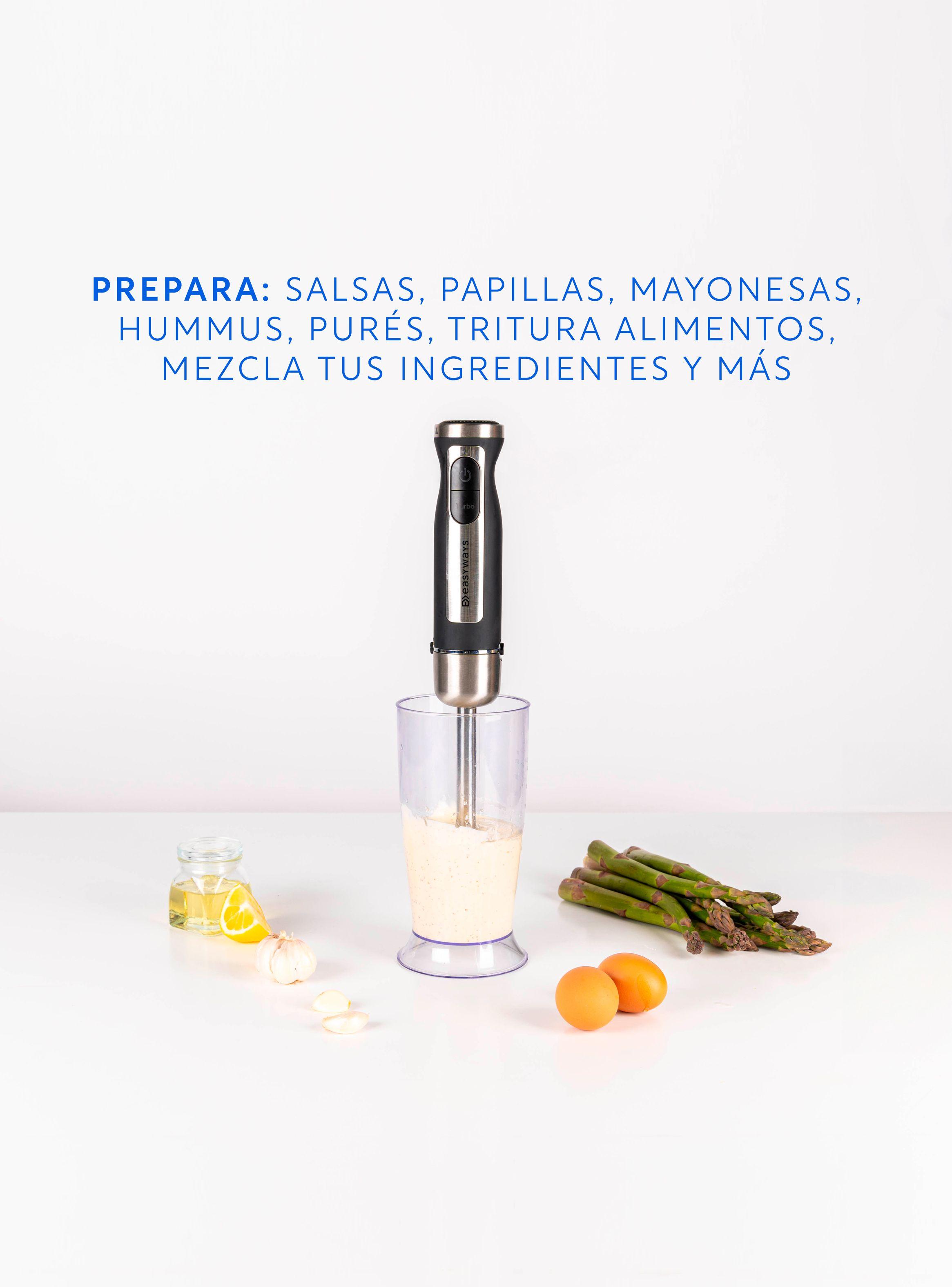 Batidora De Inmersión Minipimer Full 6 Accesorios Easyways-6