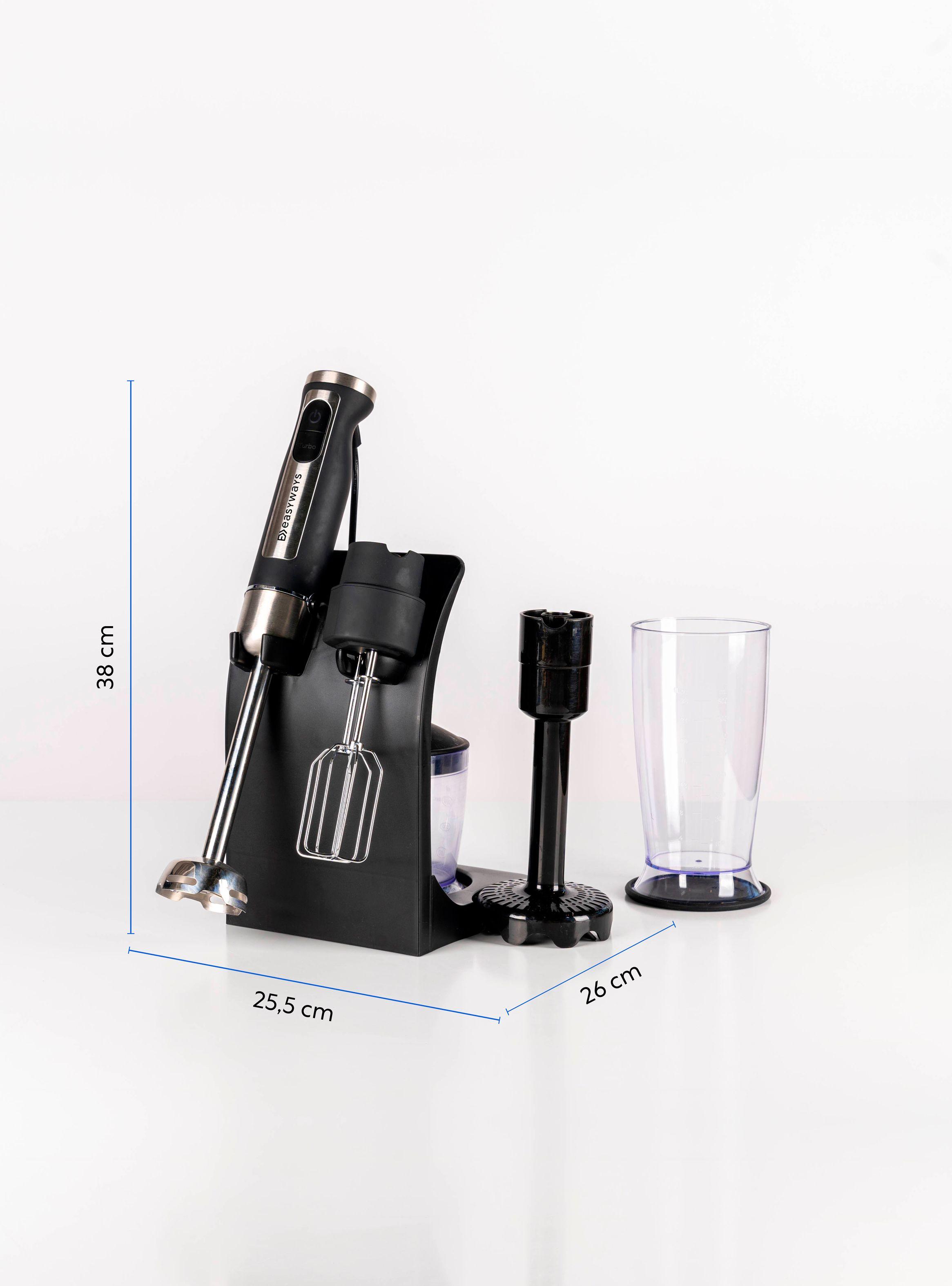 Batidora De Inmersión Minipimer Full 6 Accesorios Easyways-8