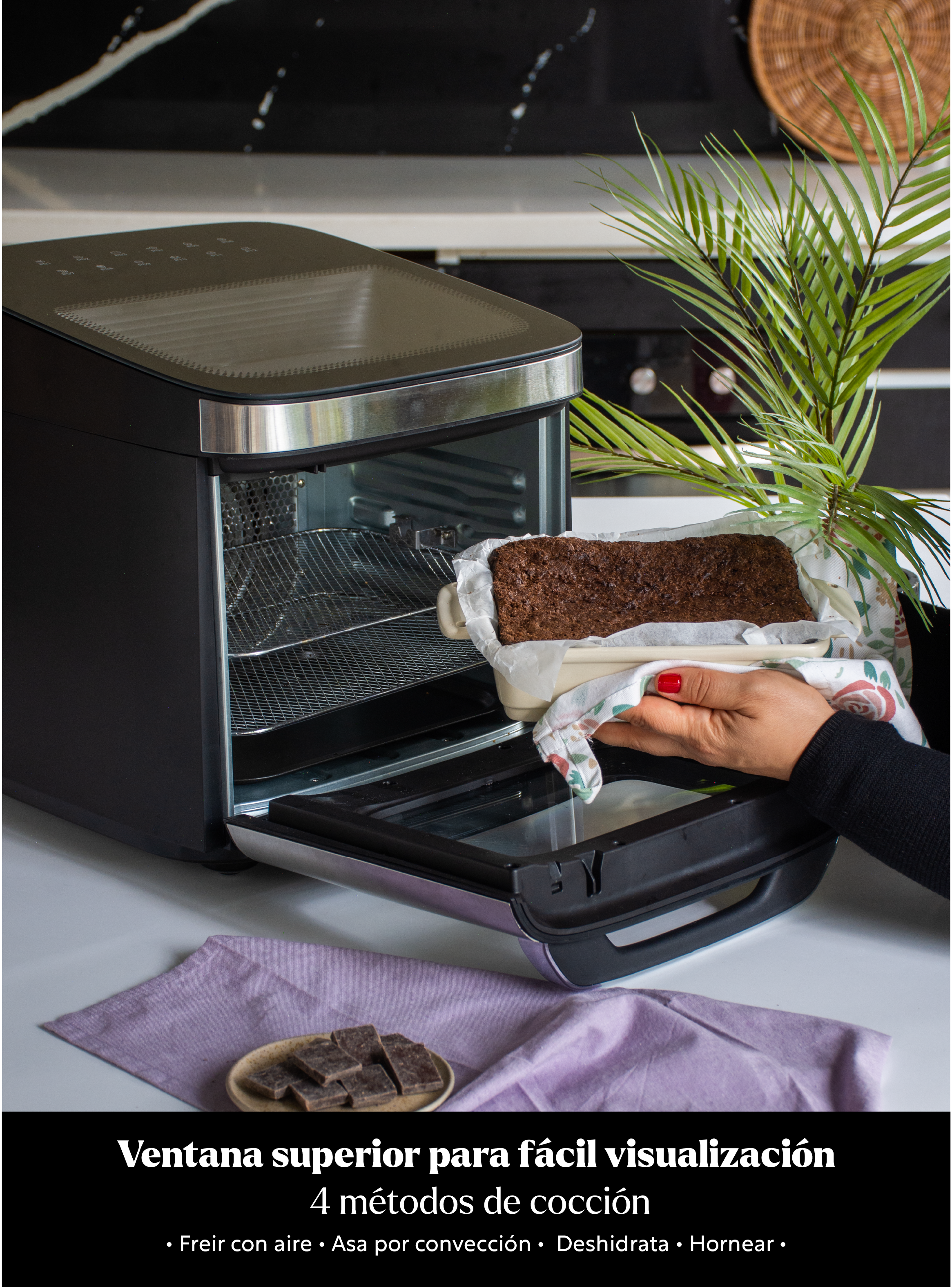 Freidora de Aire Air Fryer Plus Prime 12 L EasyWays-4