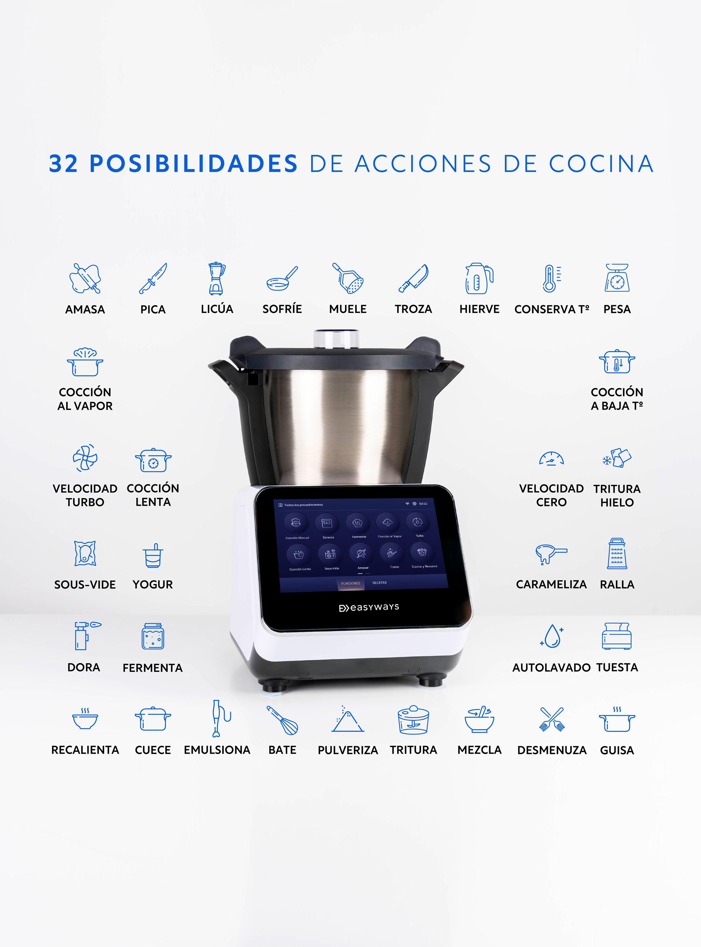 Robot De Cocina Kitchen Grand Connect Easyways-3