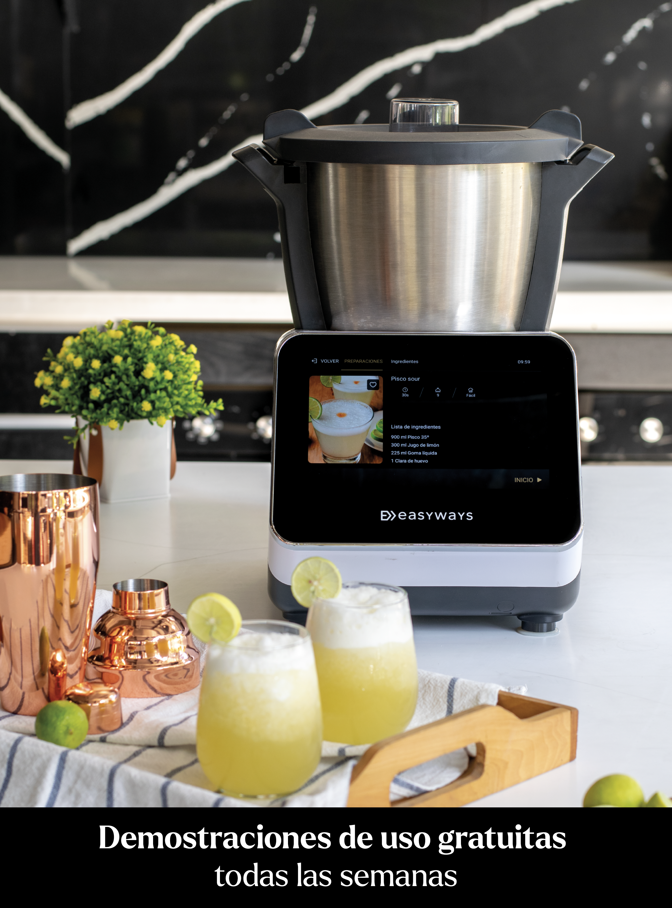 Robot De Cocina Kitchen Grand Connect Easyways-3