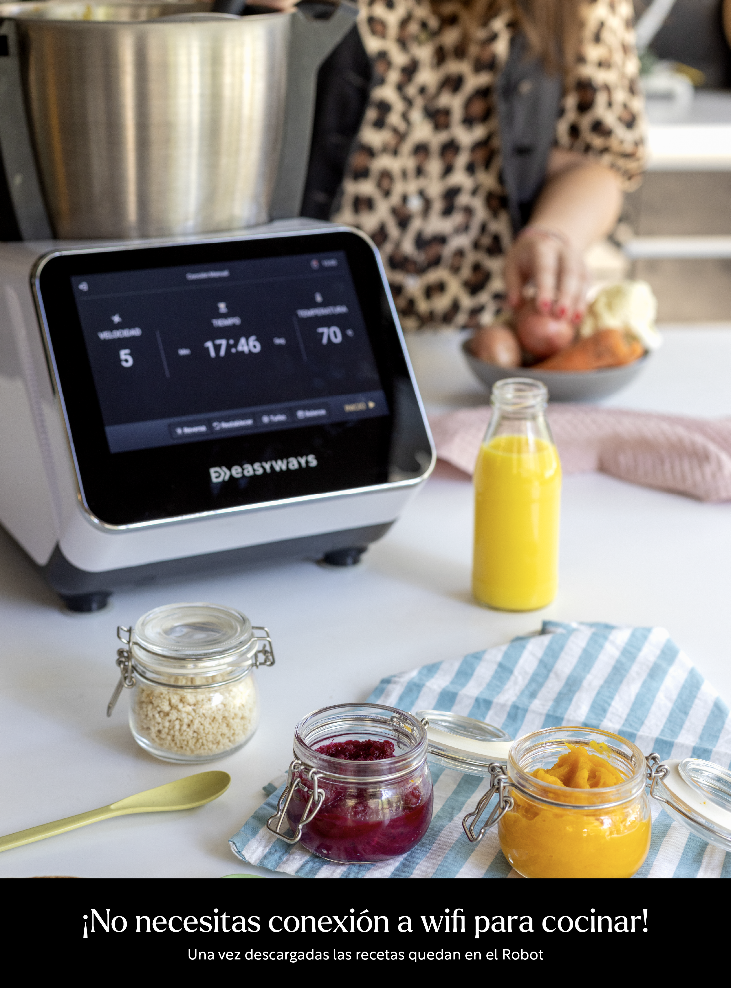 Robot De Cocina Kitchen Grand Connect Easyways-6