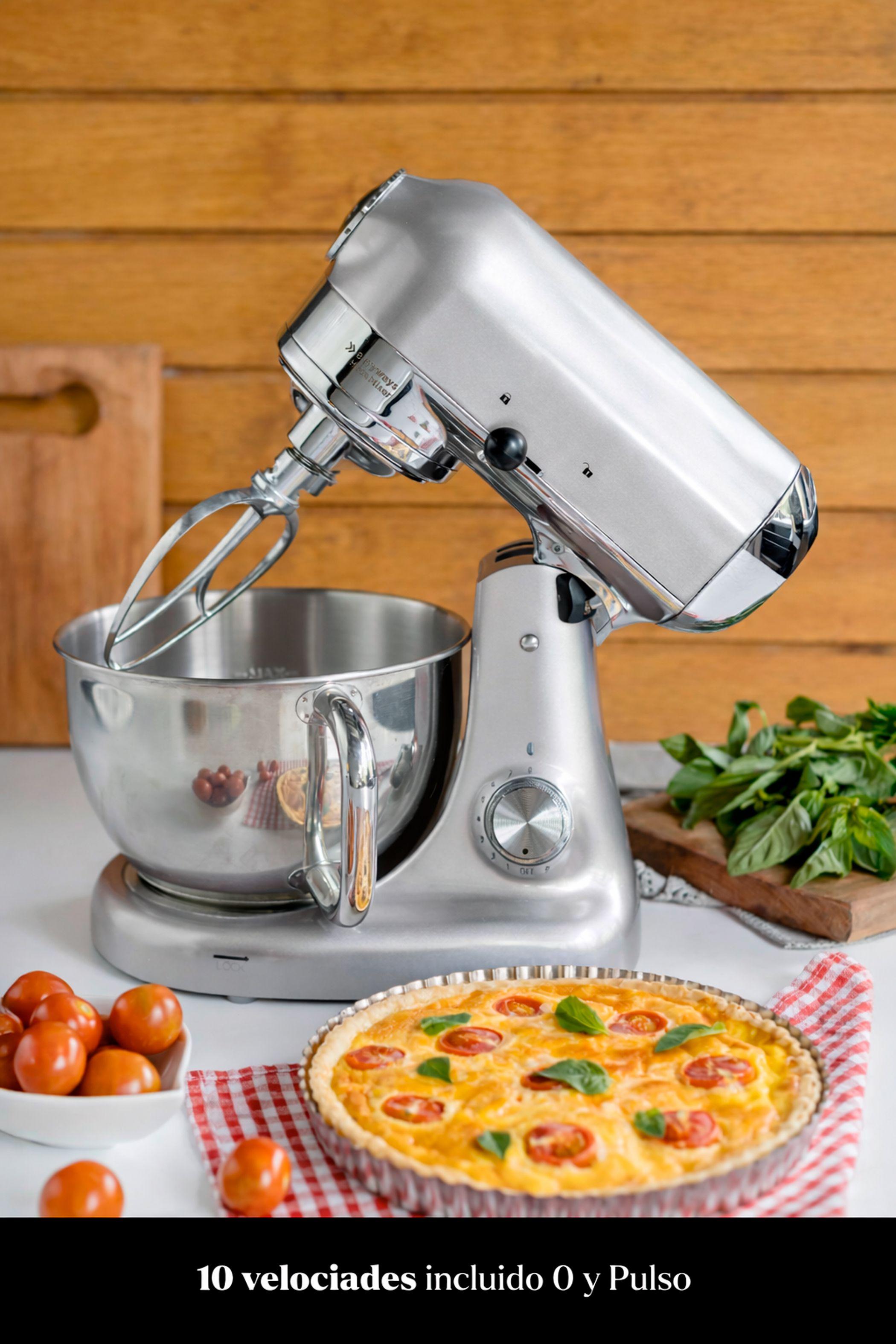 Batidora de Pedestal Hook Mixer Silver 4, 7Lt EasyWays-5