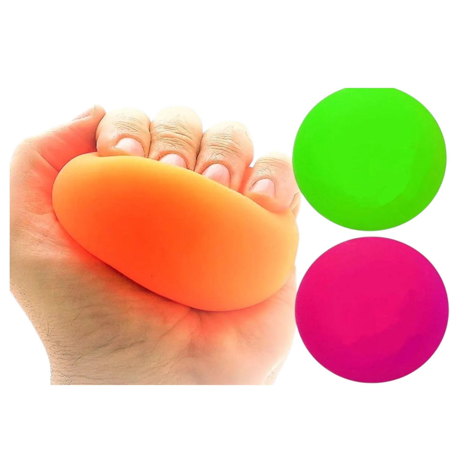 Pelota Antiestres Silicona Ball Glow Anti Estres Terapia-2