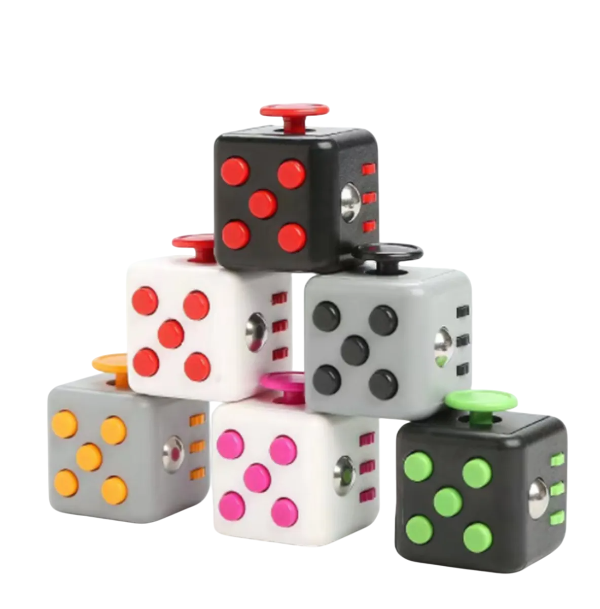 Fidget Cube Antiestres Con 6 Funciones Juguete Estres-4