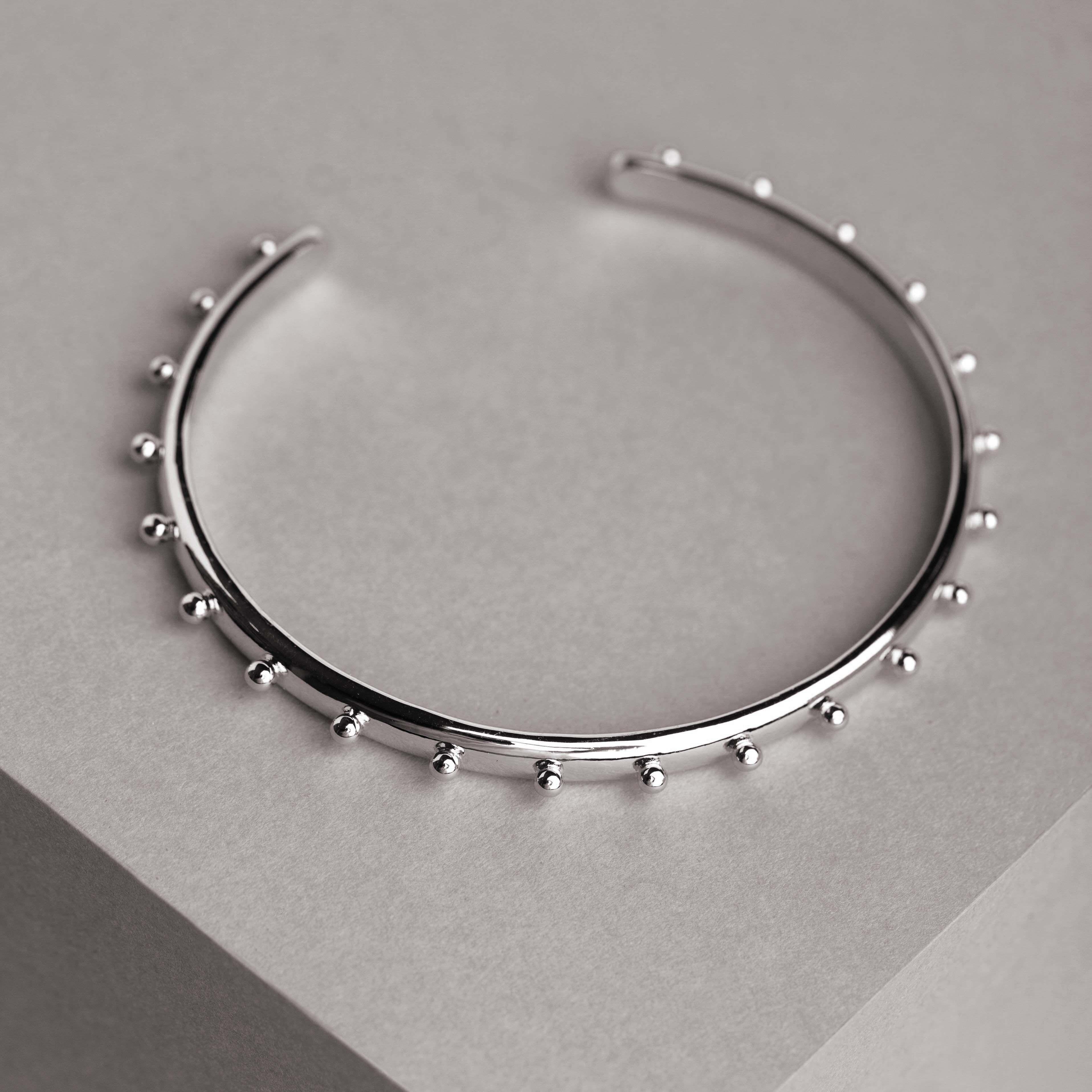 Esclava Dots plata Hadara Joyas-3
