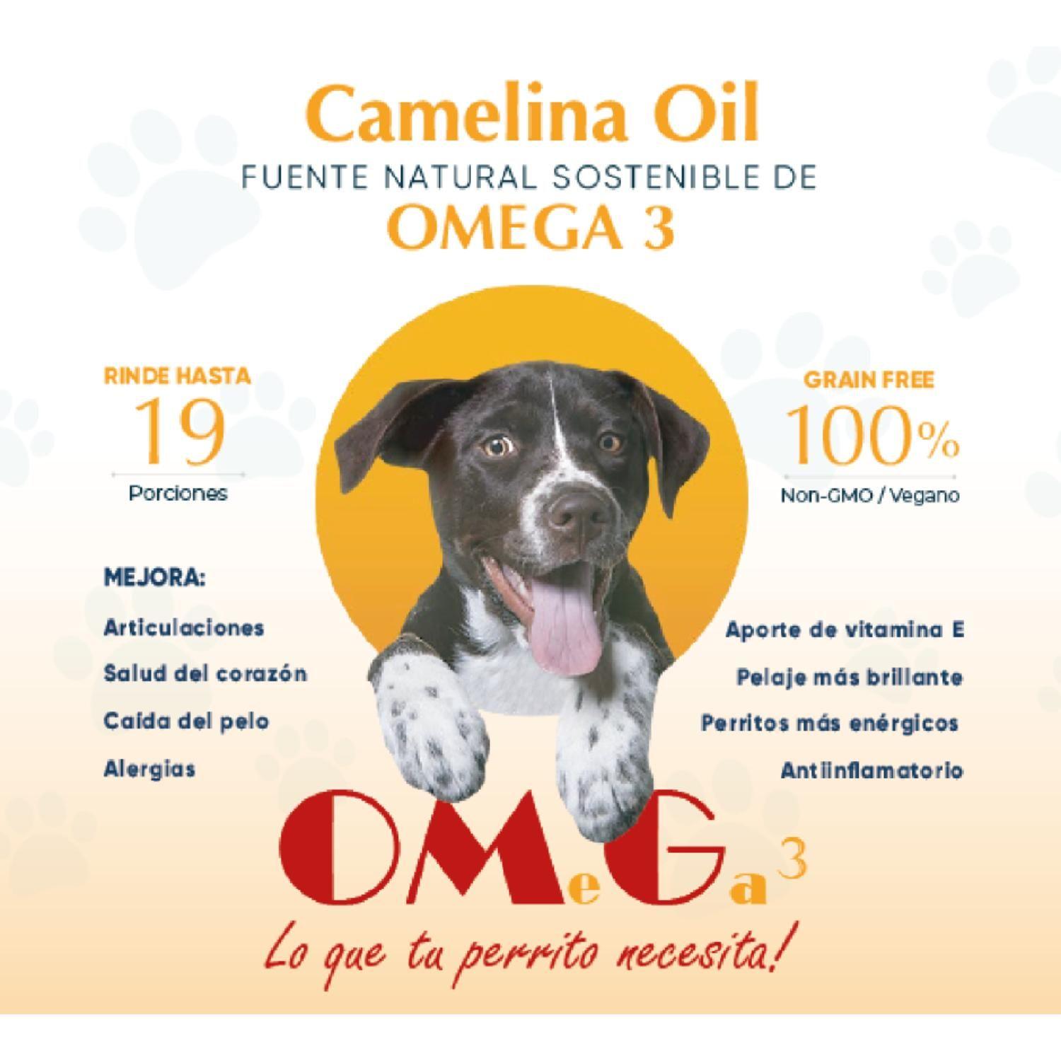 Omega 3 Smart Earth Camelina Oil para Caninos pack X2-2