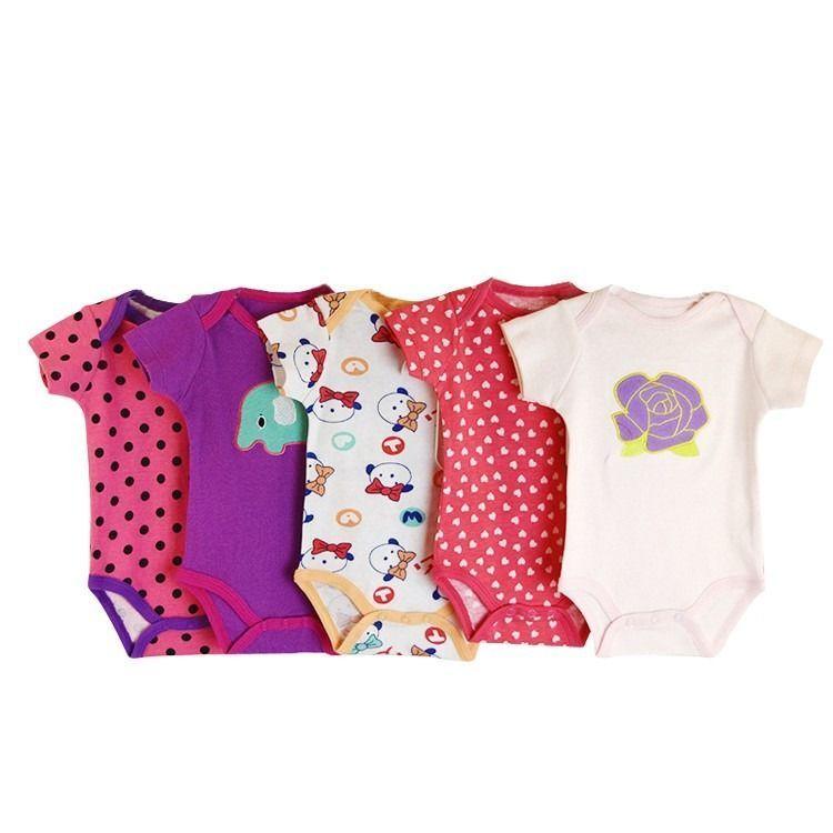 Set Body Manga Corta bebe - 24M Niña-1