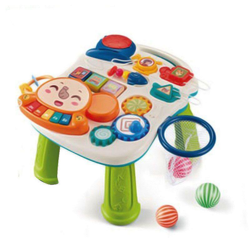 Andador Caminador Correpasillos 2 En 1 Convertible En Centro De Actividades Mesa Musical Bebe-2