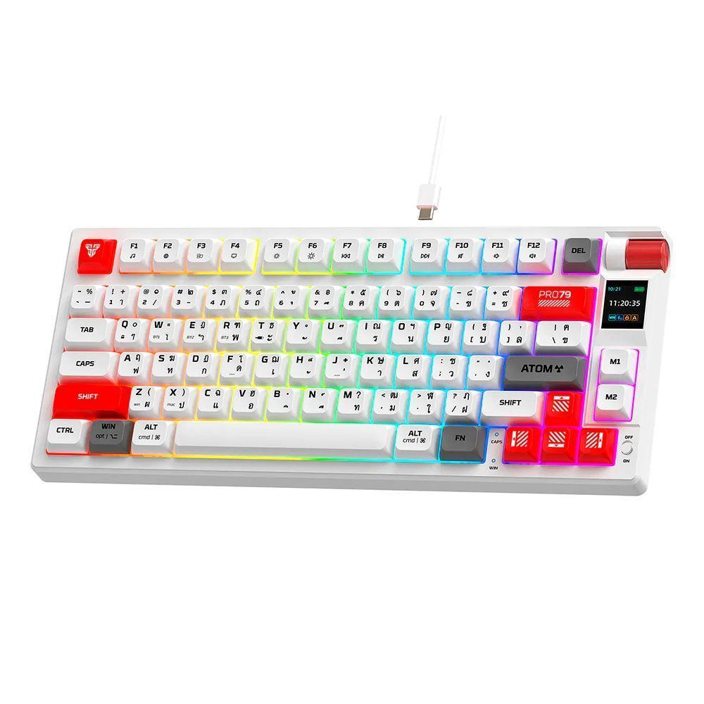 Teclado EN Gamer inalámbrico Fantech MK917 ATOM PRO79 Switch Azul-1