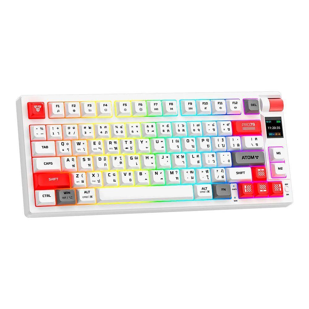 Teclado EN Gamer inalámbrico Fantech MK917 ATOM PRO79 Switch Azul-2