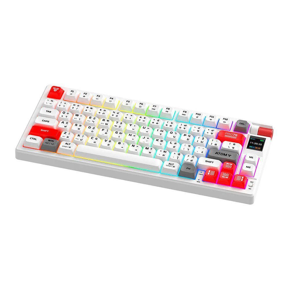 Teclado EN Gamer inalámbrico Fantech MK917 ATOM PRO79 Switch Azul-3