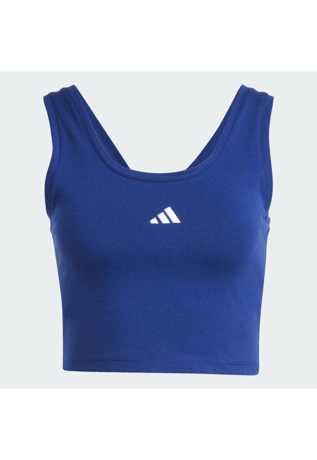 Polera adidas Sin Mangas Essentials Logo Pequeño Algodón-1