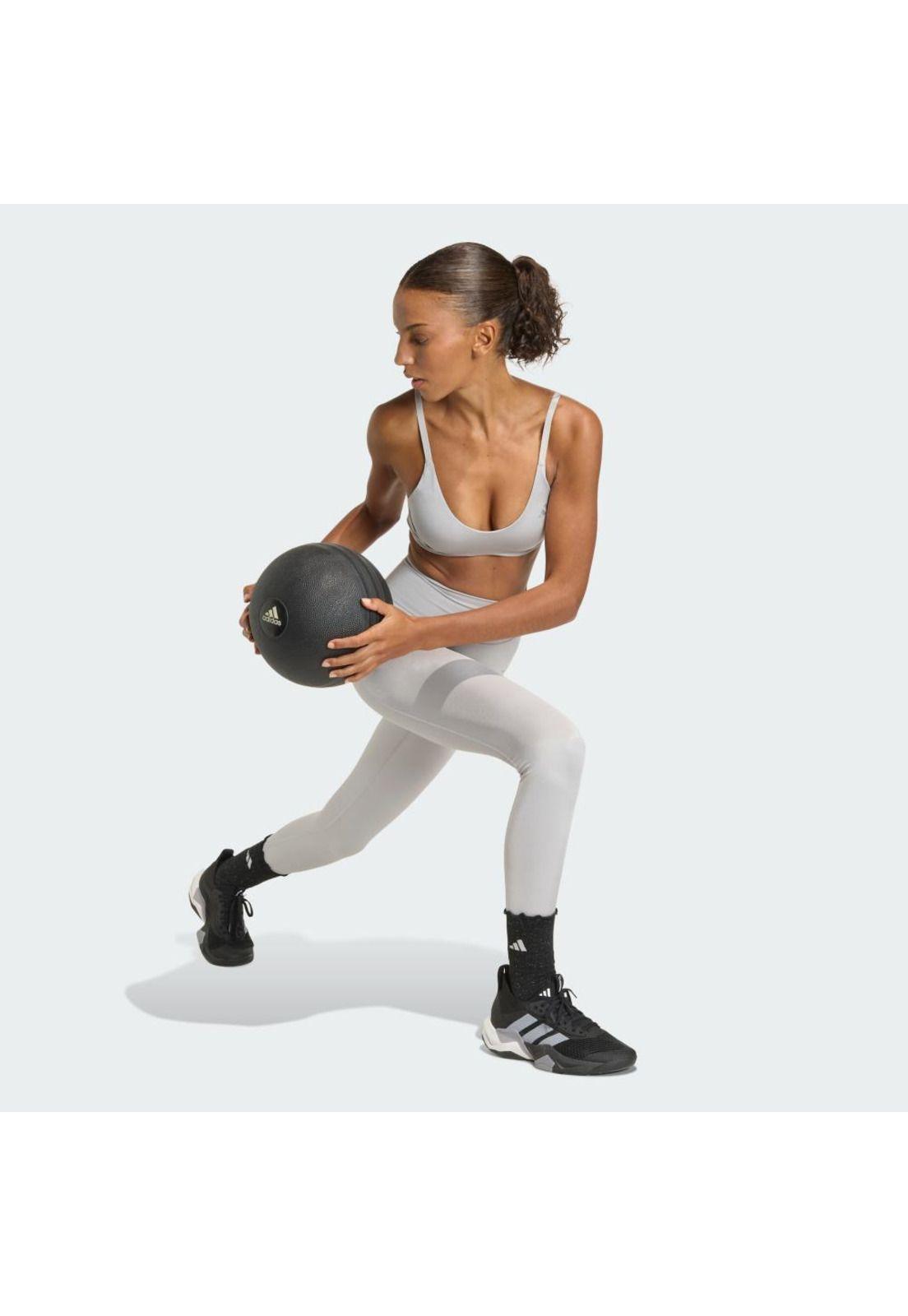 Calza adidas Mujer 7/8 Optime Essentials Workout Shine-3