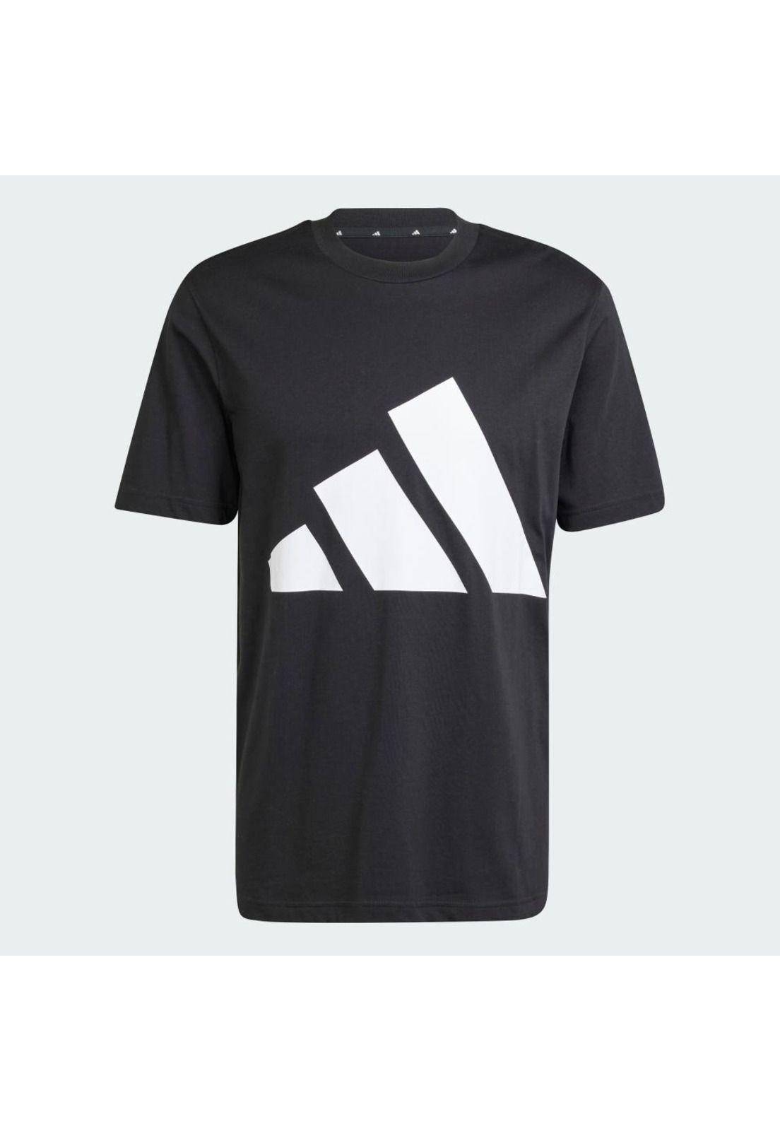 Polera adidas Hombre Essentials Logo Grande Negro-1