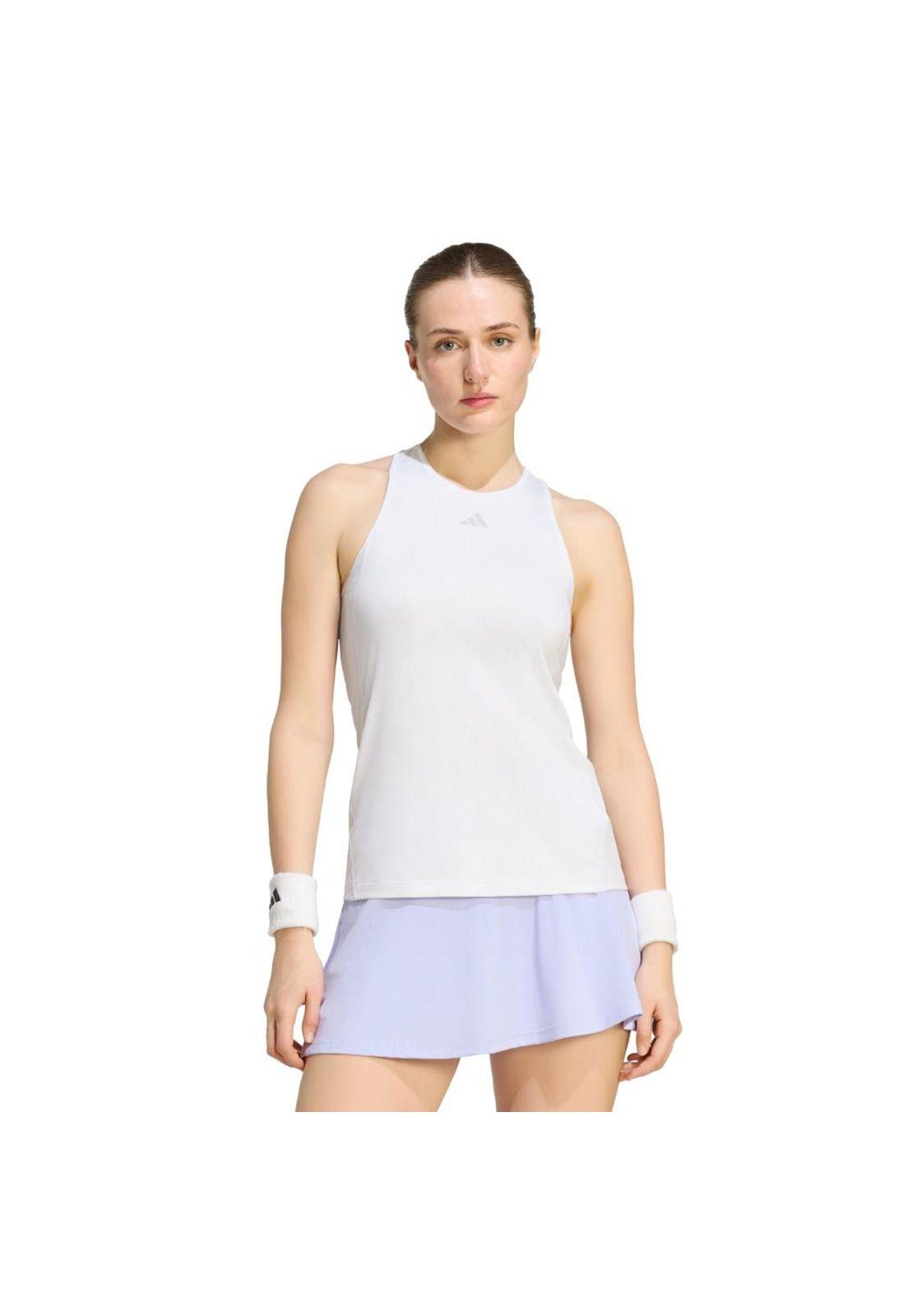 Polera adidas SIN MANGAS CLUB TENNIS CLIMACOOL ESTAMPADA-0