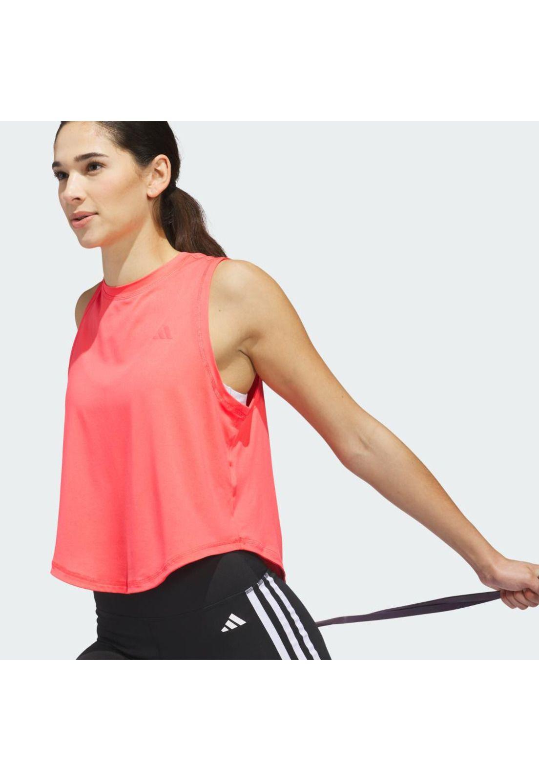 Polera adidas Camiseta sin Mangas Designed for Train Workout-4