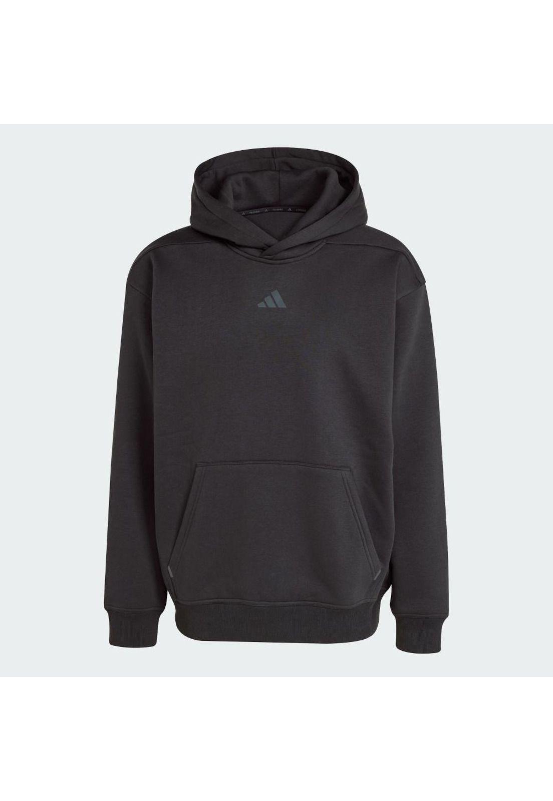 Polerón adidas con Gorro PrimeLift Workout Extragrande-1