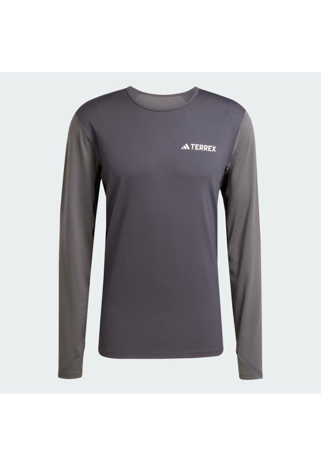 Polera adidas Hombre Capa base multi sintética manga larga-1