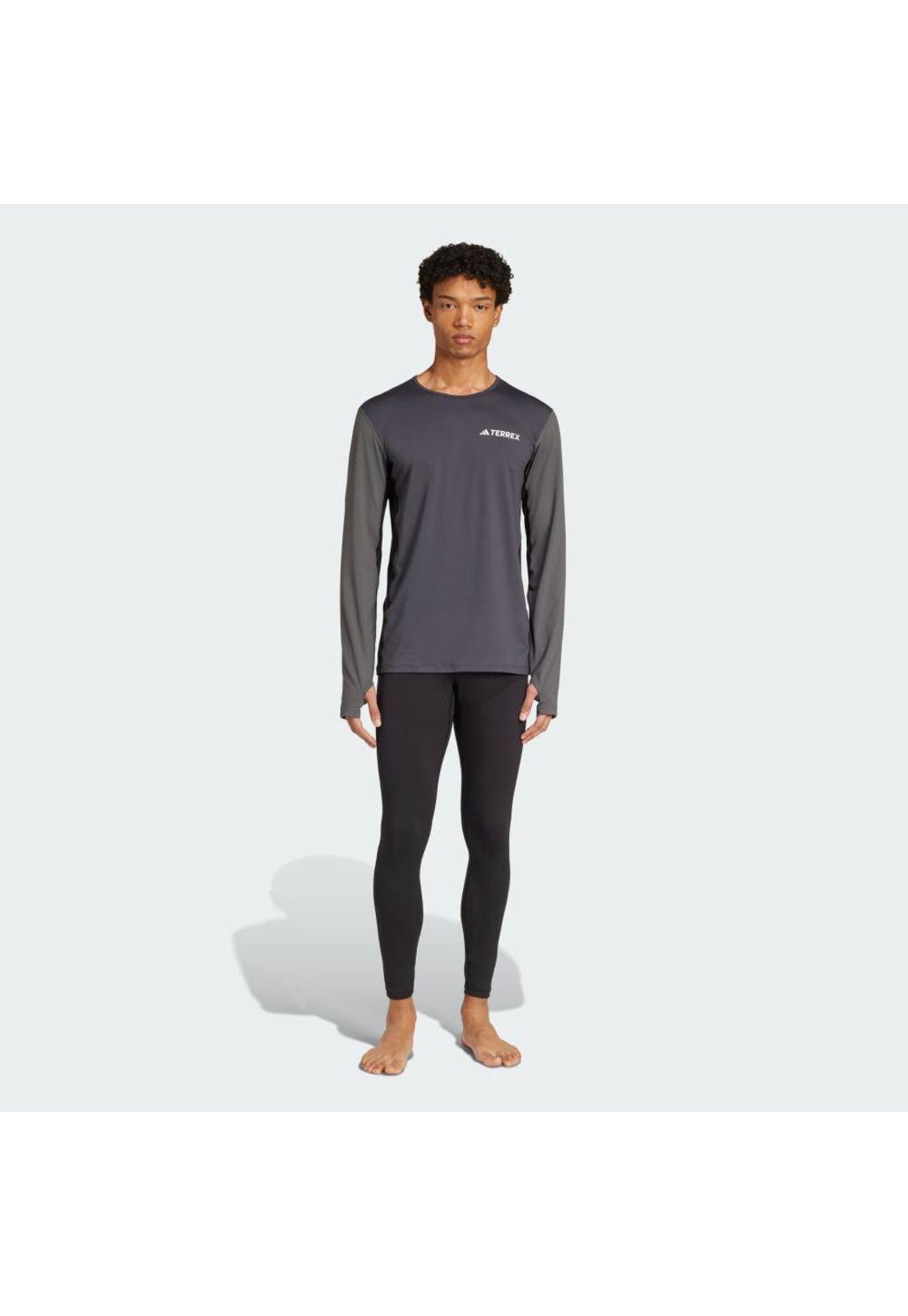Polera adidas Hombre Capa base multi sintética manga larga-3