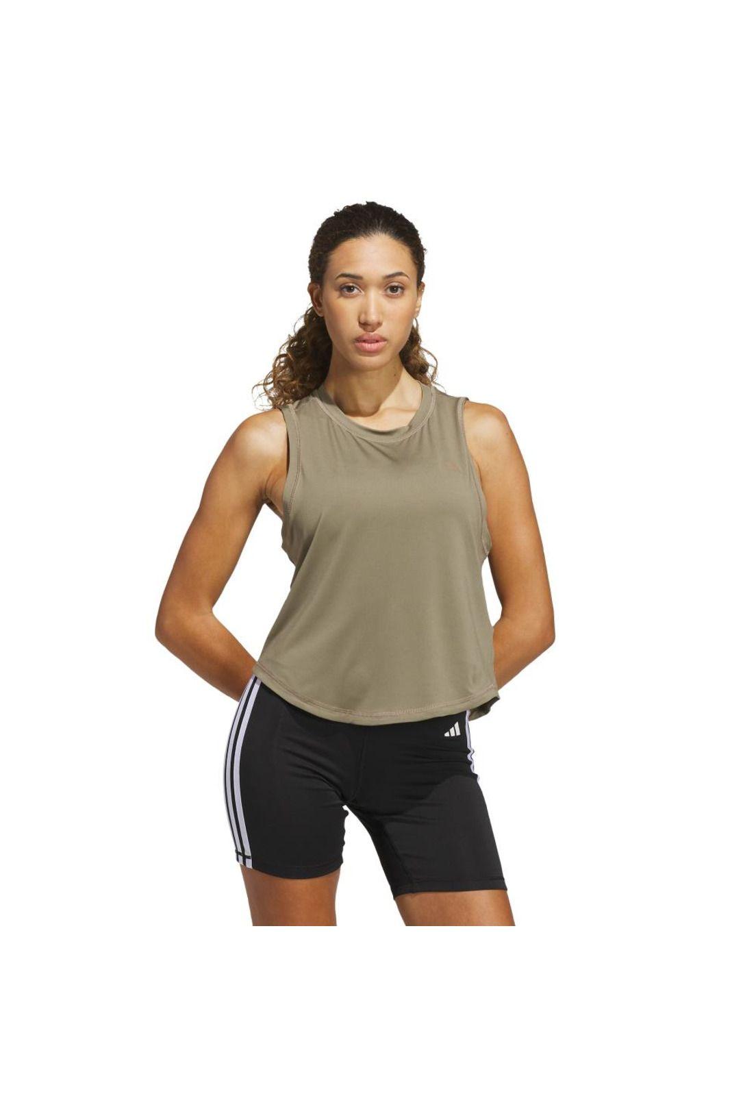 Polera adidas Camiseta sin Mangas Designed for Train Workout-0