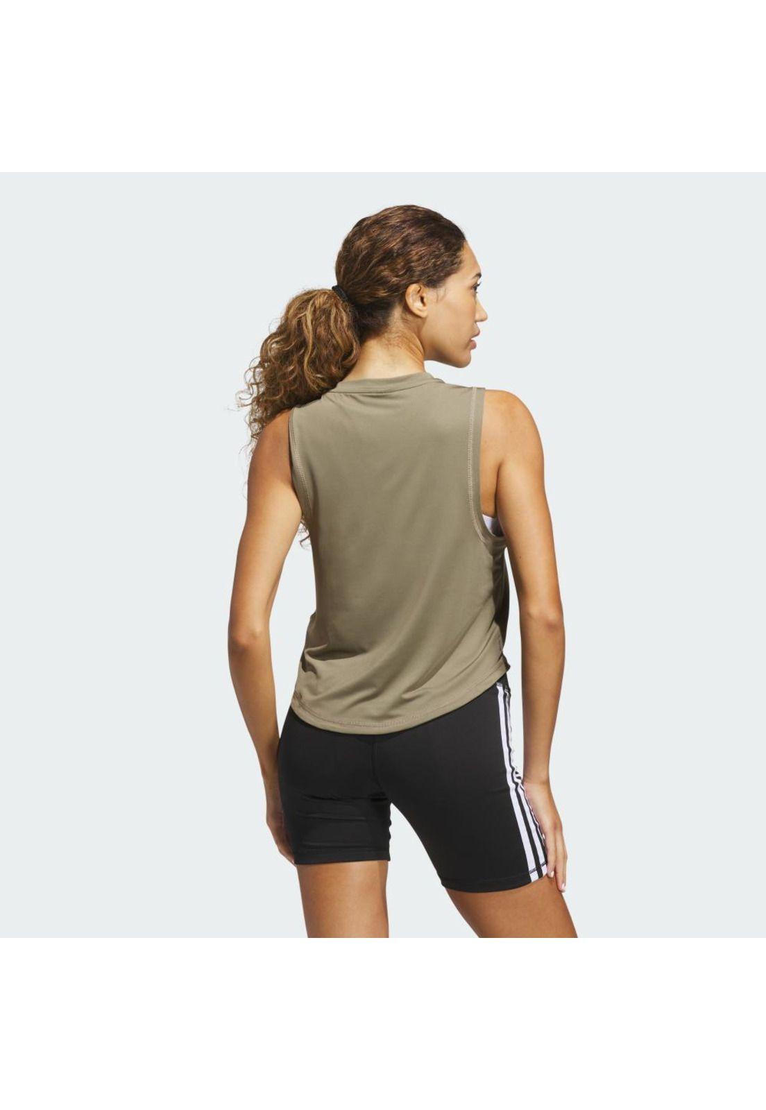 Polera adidas Camiseta sin Mangas Designed for Train Workout-2